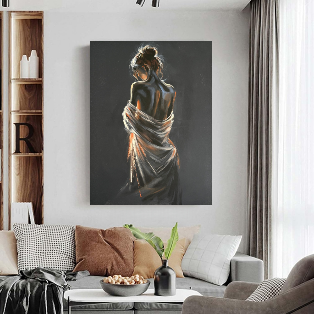 Ethereal Figure in Shadow