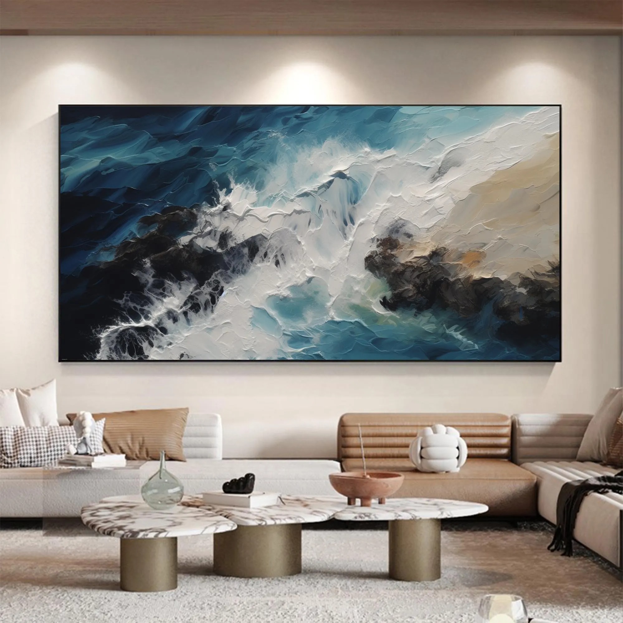 Oceanic Rhapsody - Textured Waves