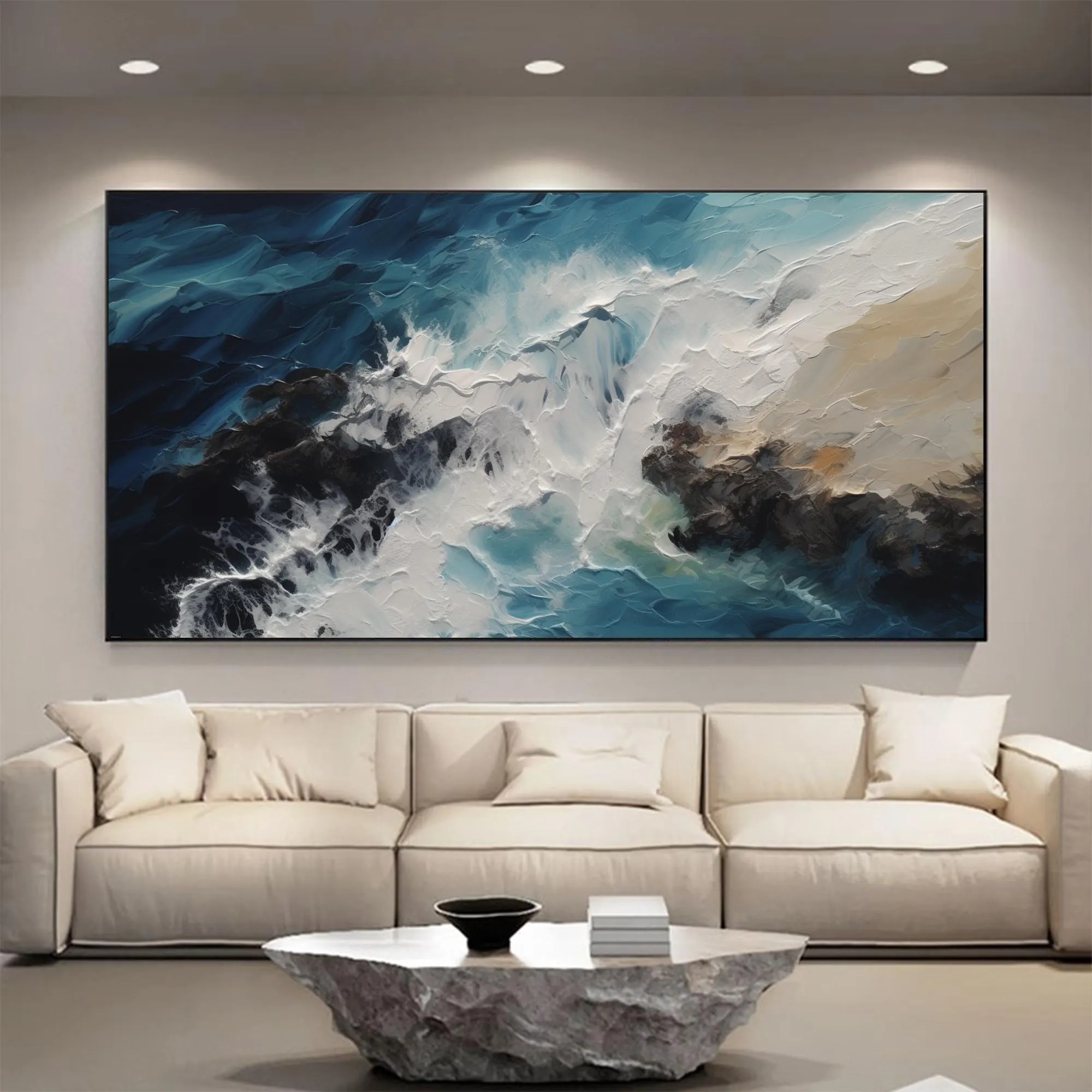 Oceanic Rhapsody - Textured Waves