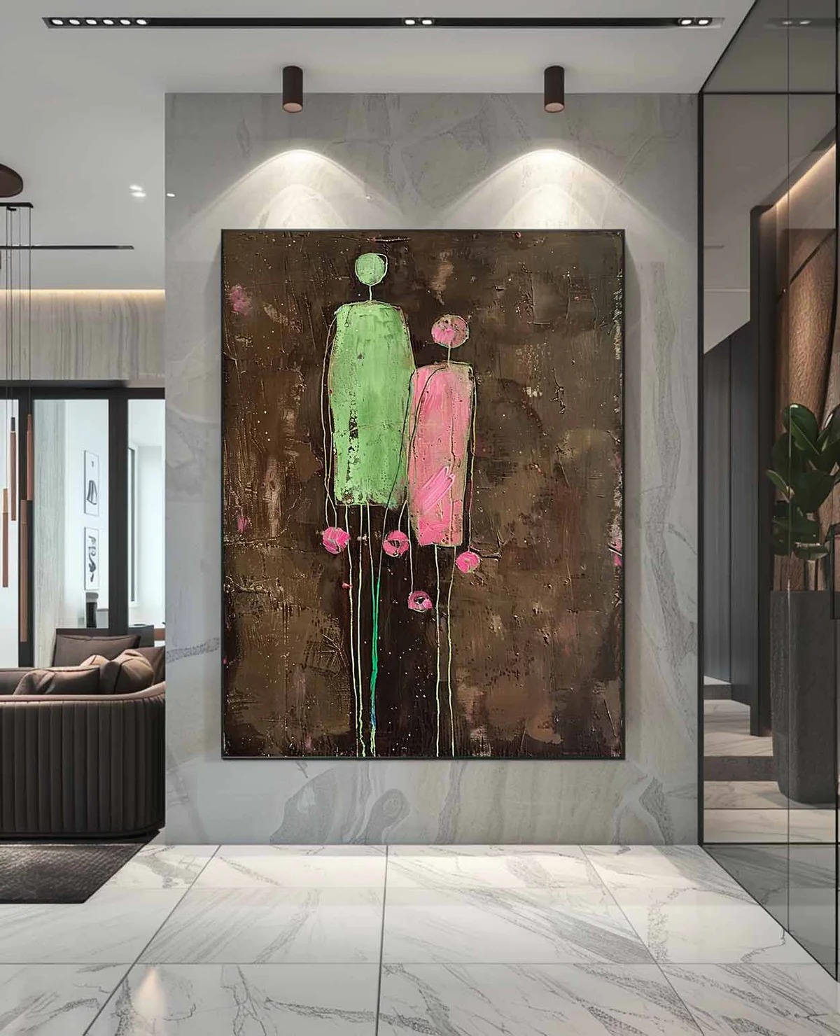 Entwined Roots-Sentinels of Contrast