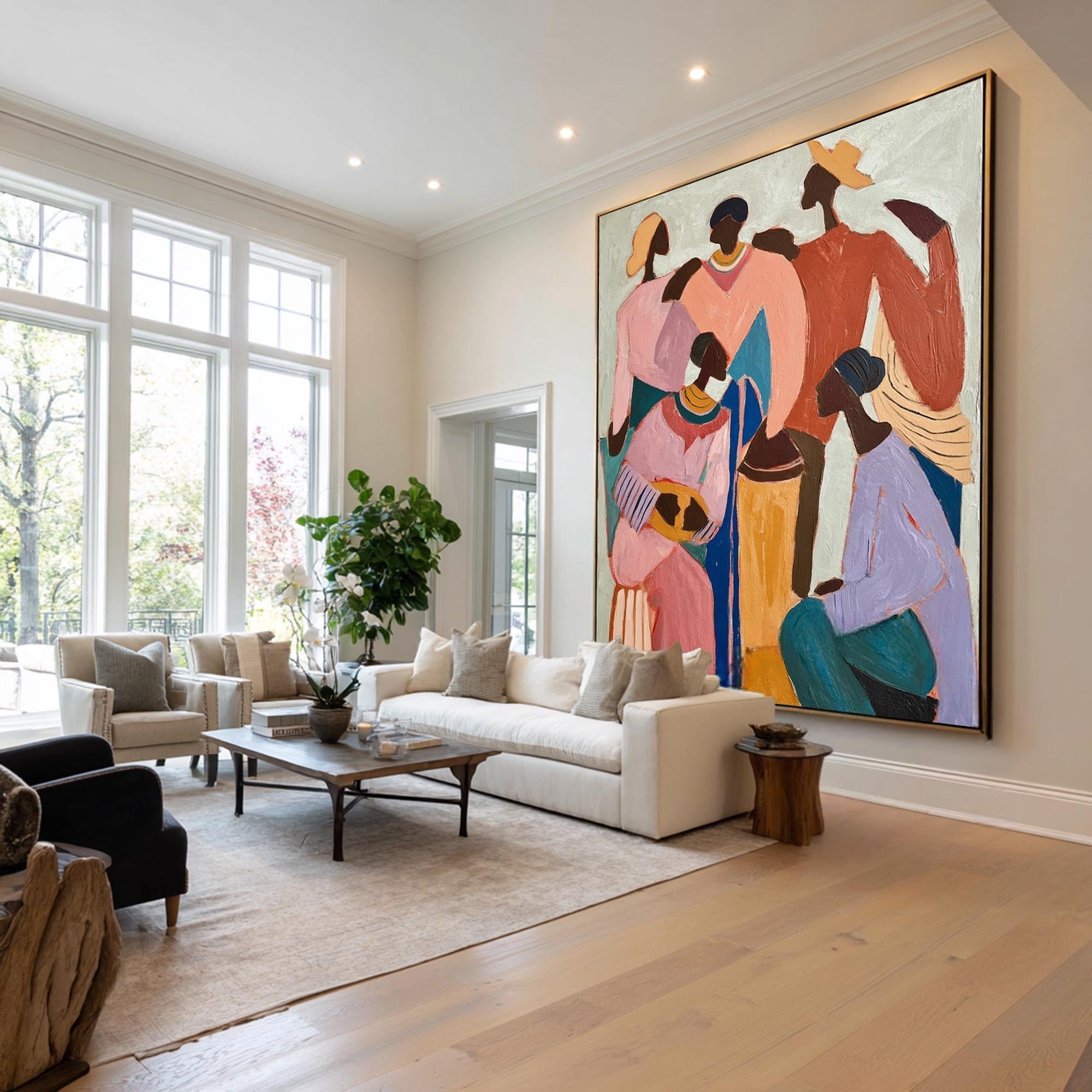 Chic Assembly in Subtle Shades