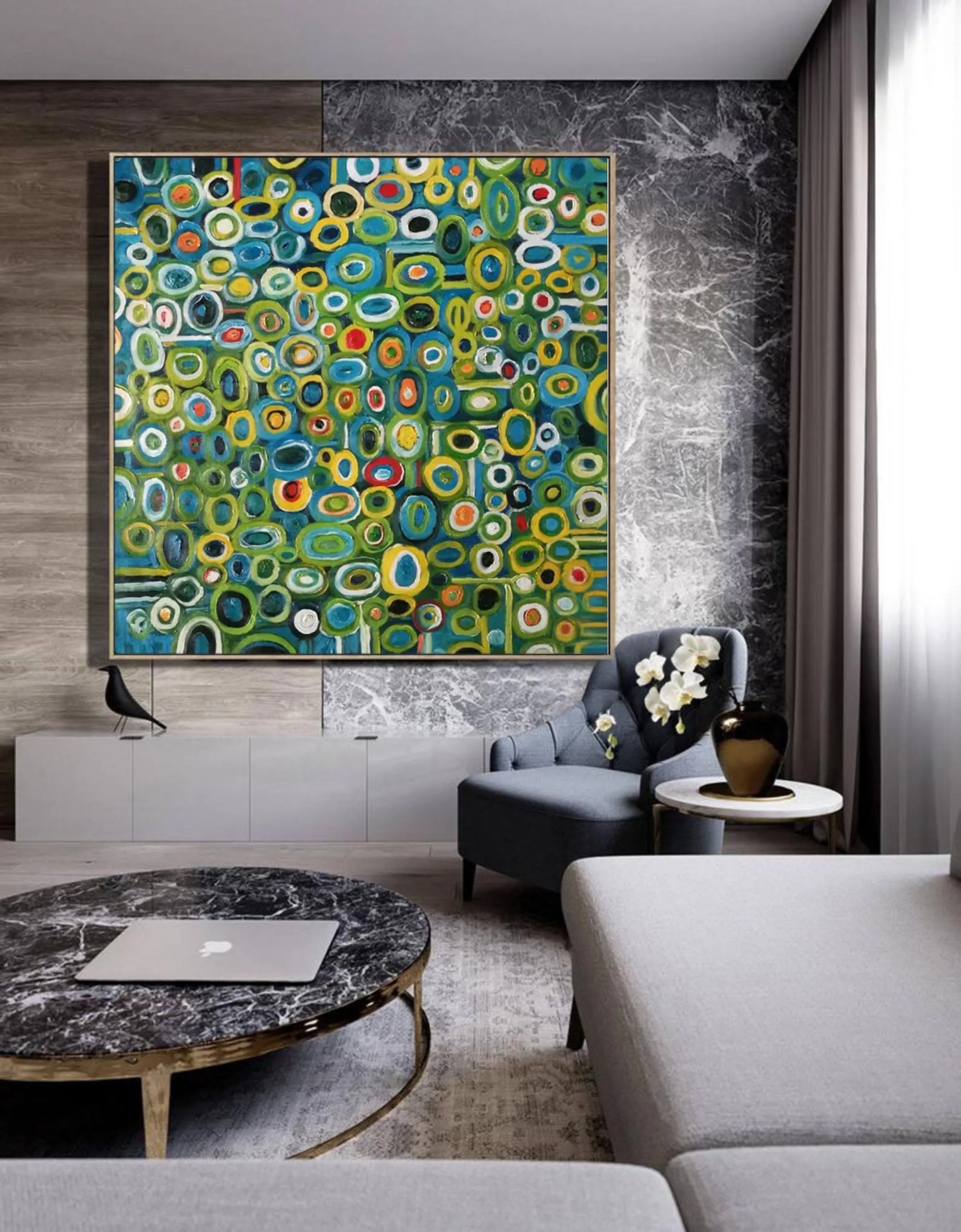 Colorful Circular Symphony