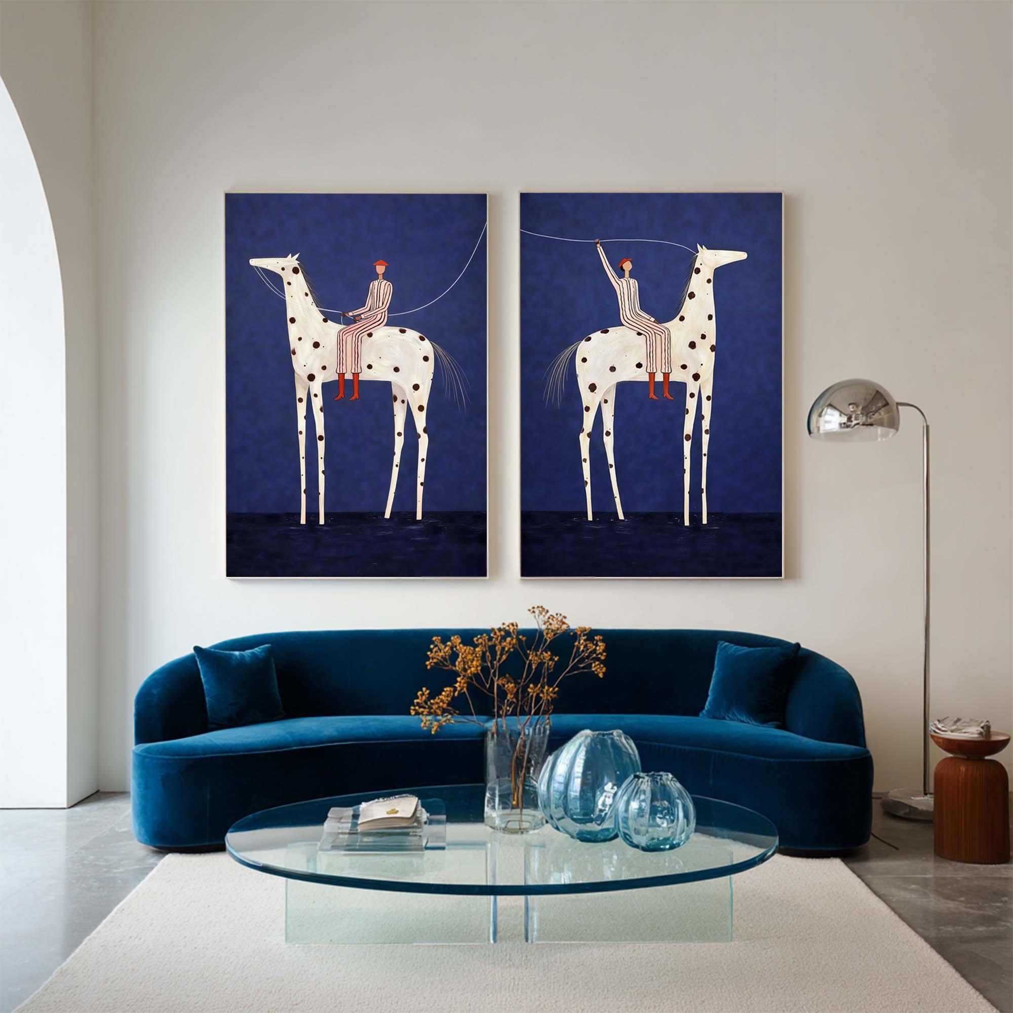 A Whimsical Equestrian Duet