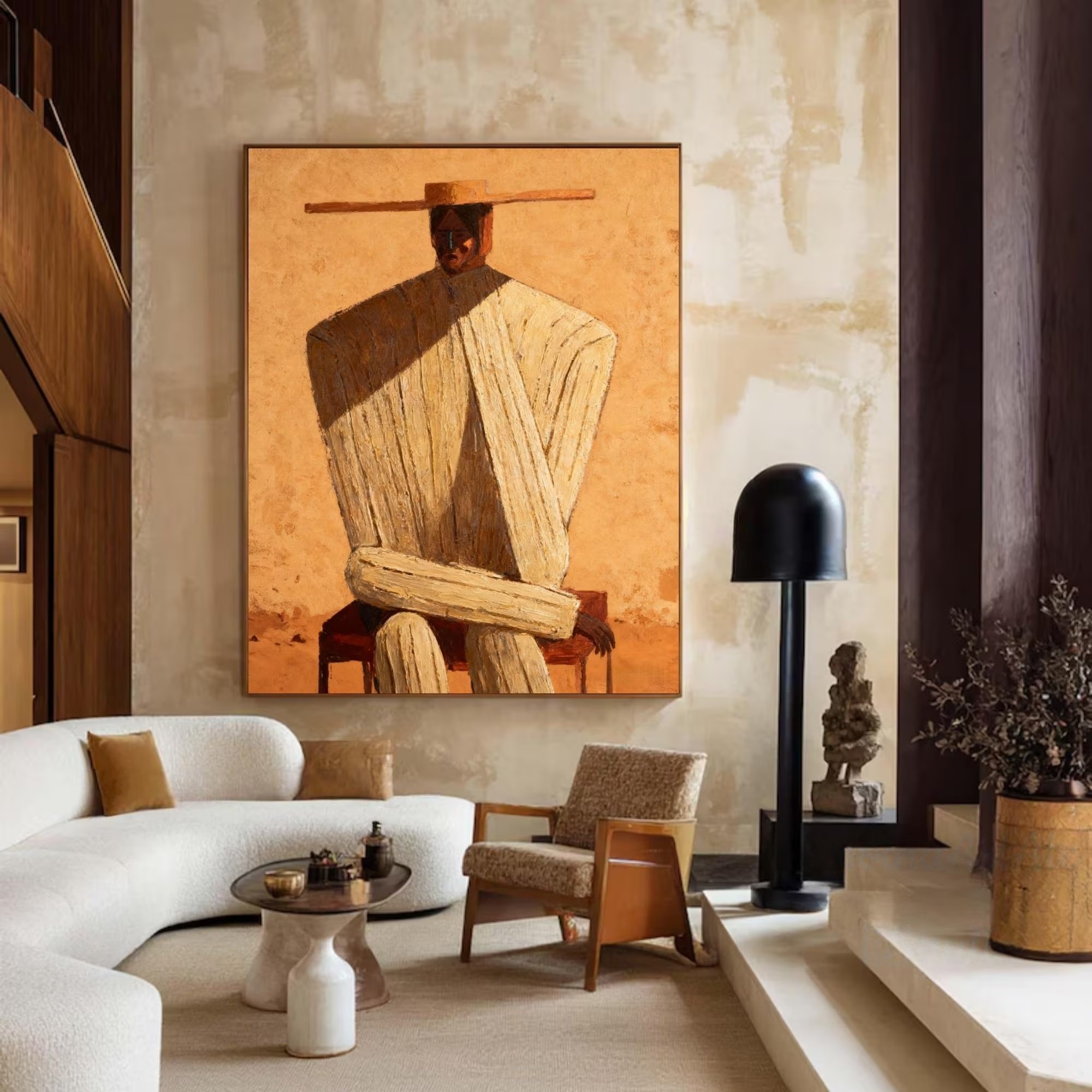 Crossed Arms Ochre Serenity