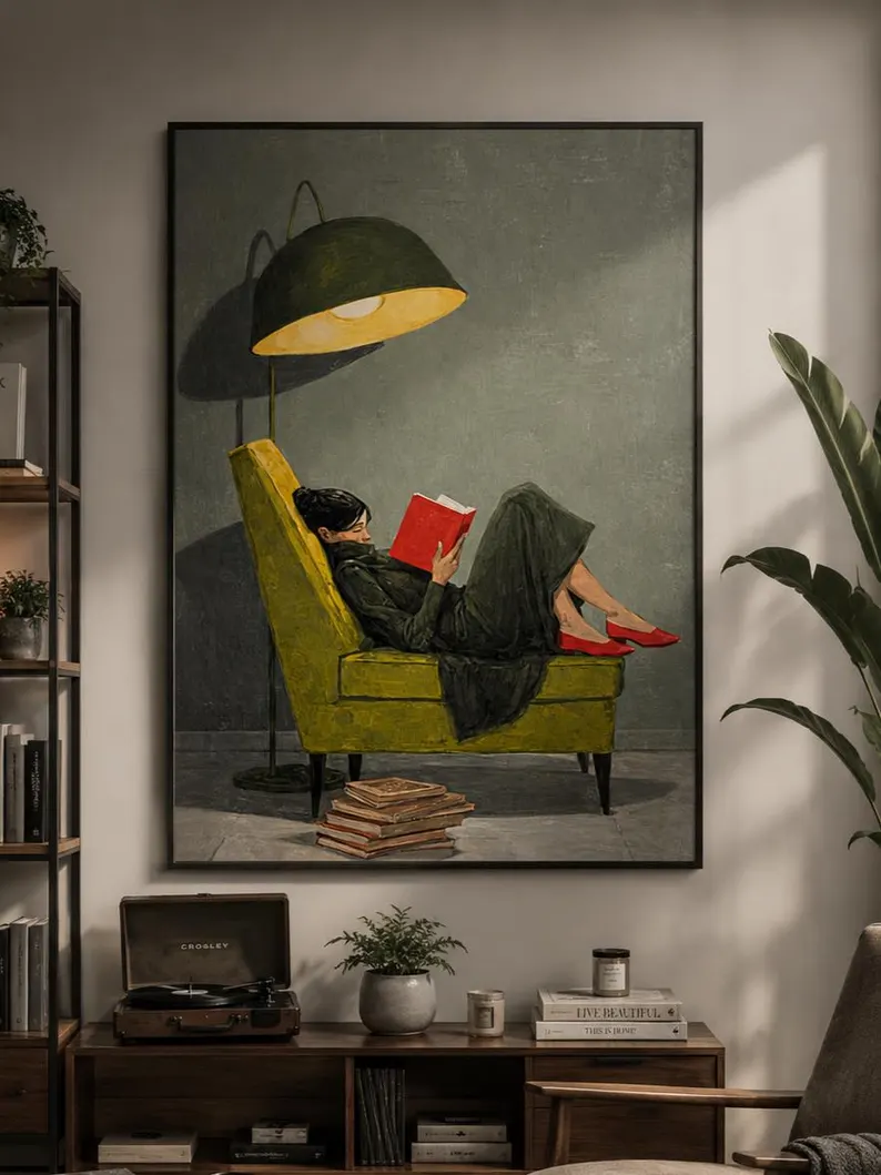 Under the Reading Lamp