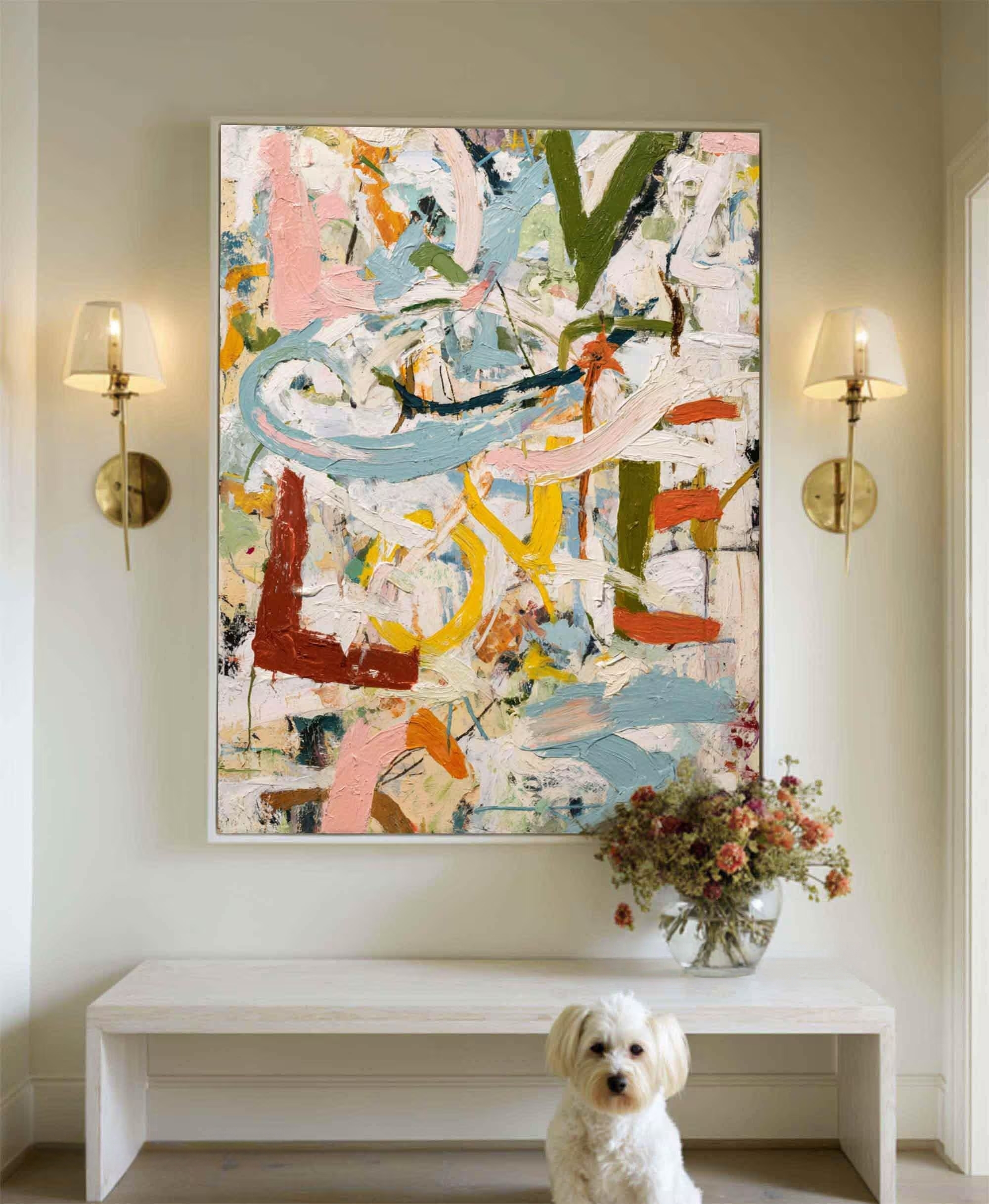 Abstract Passion Artistic Flair