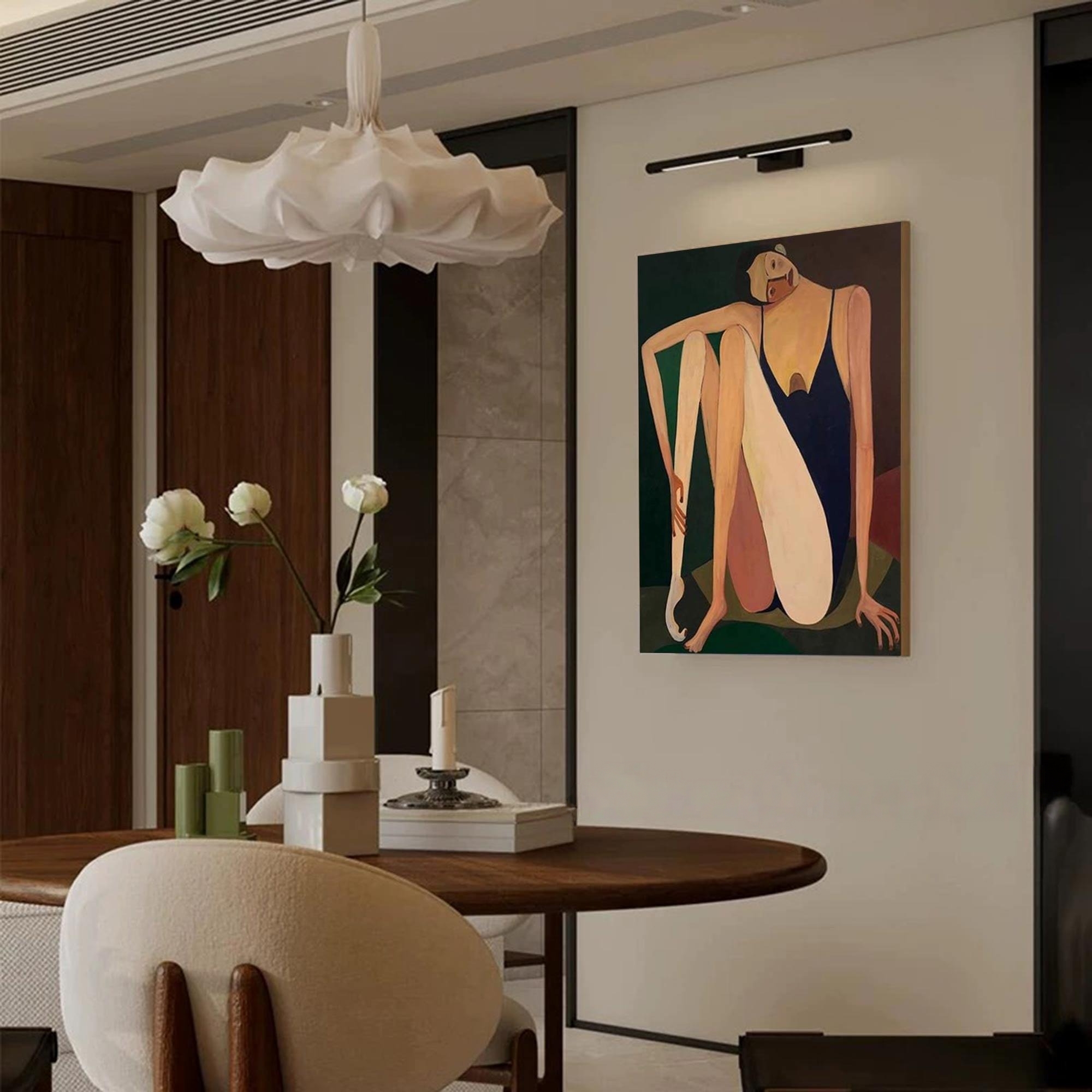 Melancholic Reverie - Solo Seated Figure