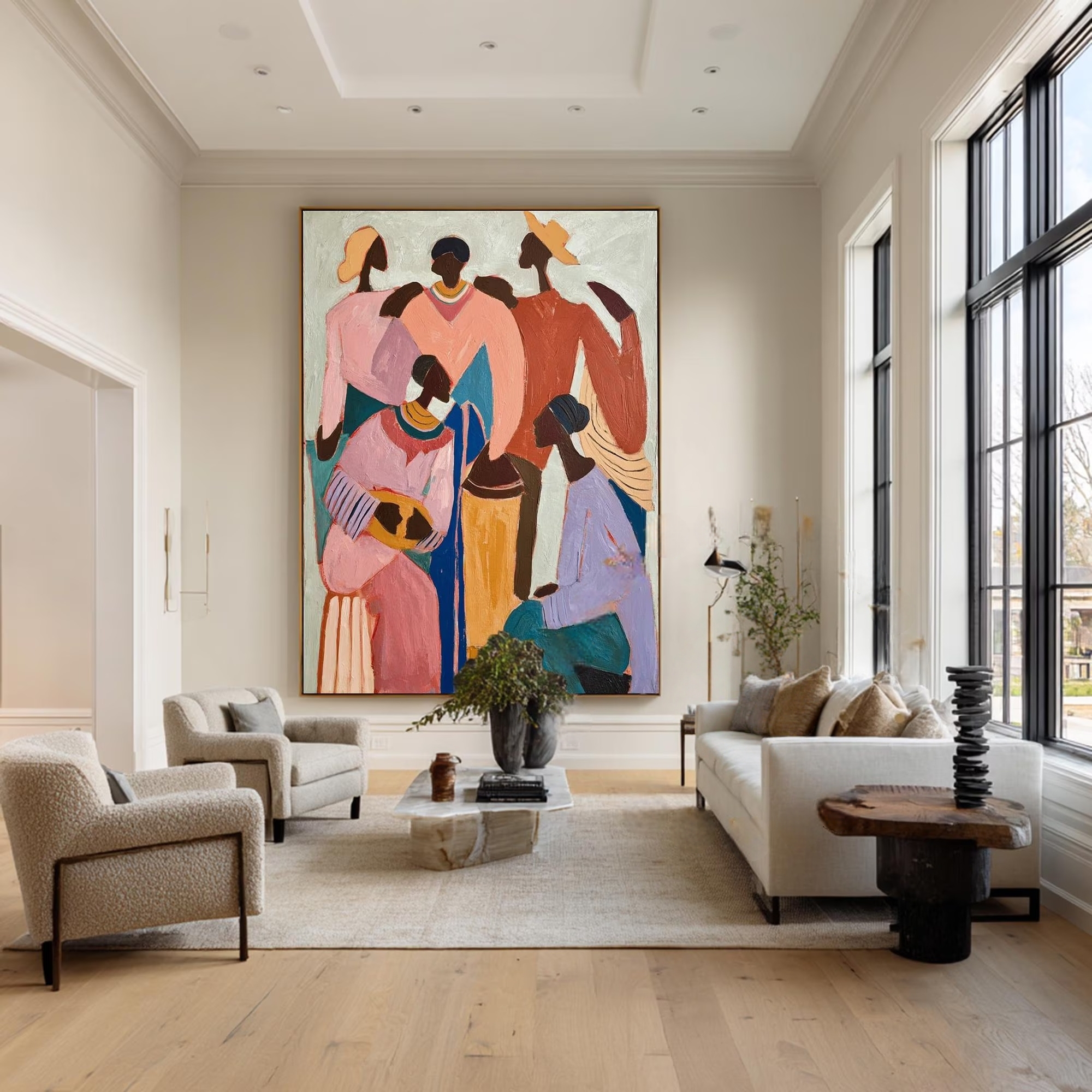 Chic Assembly in Subtle Shades