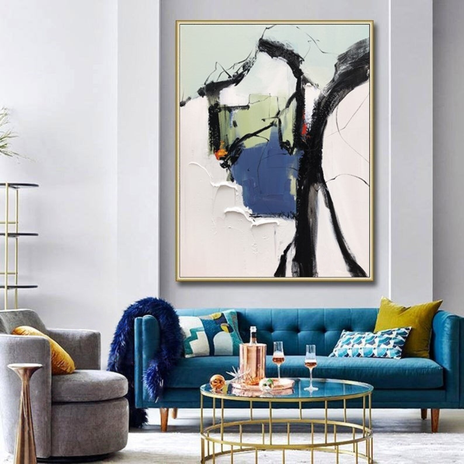 Urban - Inspired Abstract Masterpiece