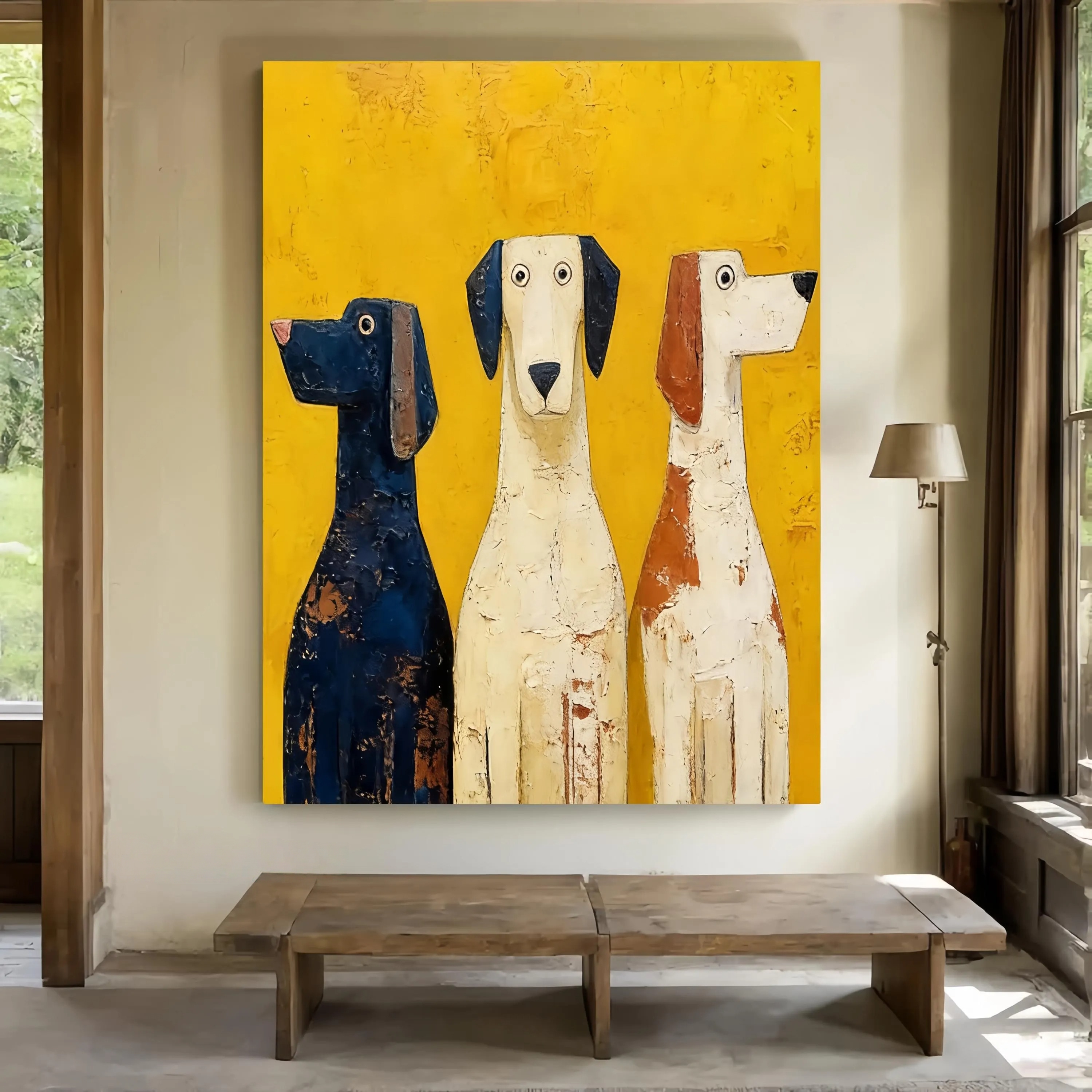Charming Dog Trio