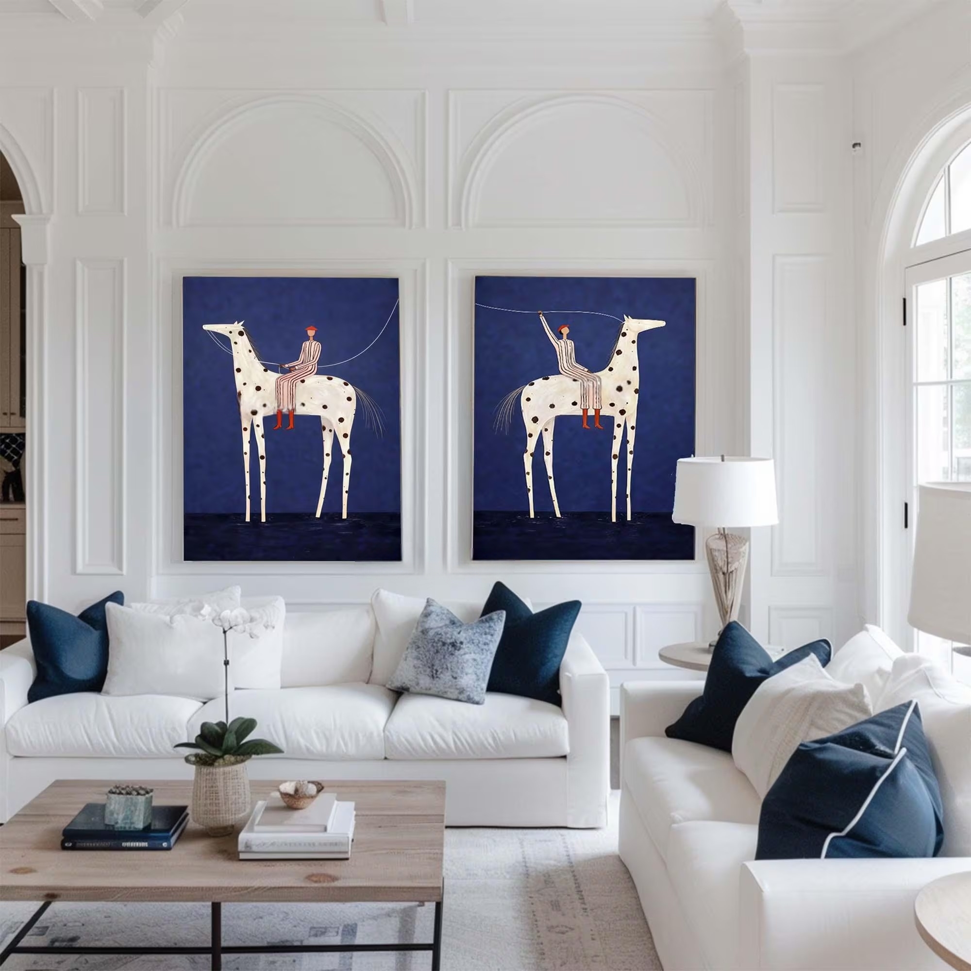 A Whimsical Equestrian Duet