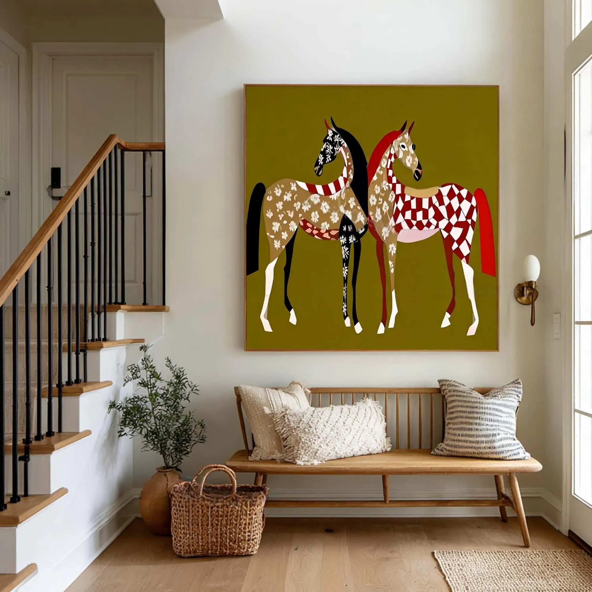 Mosaic Horses