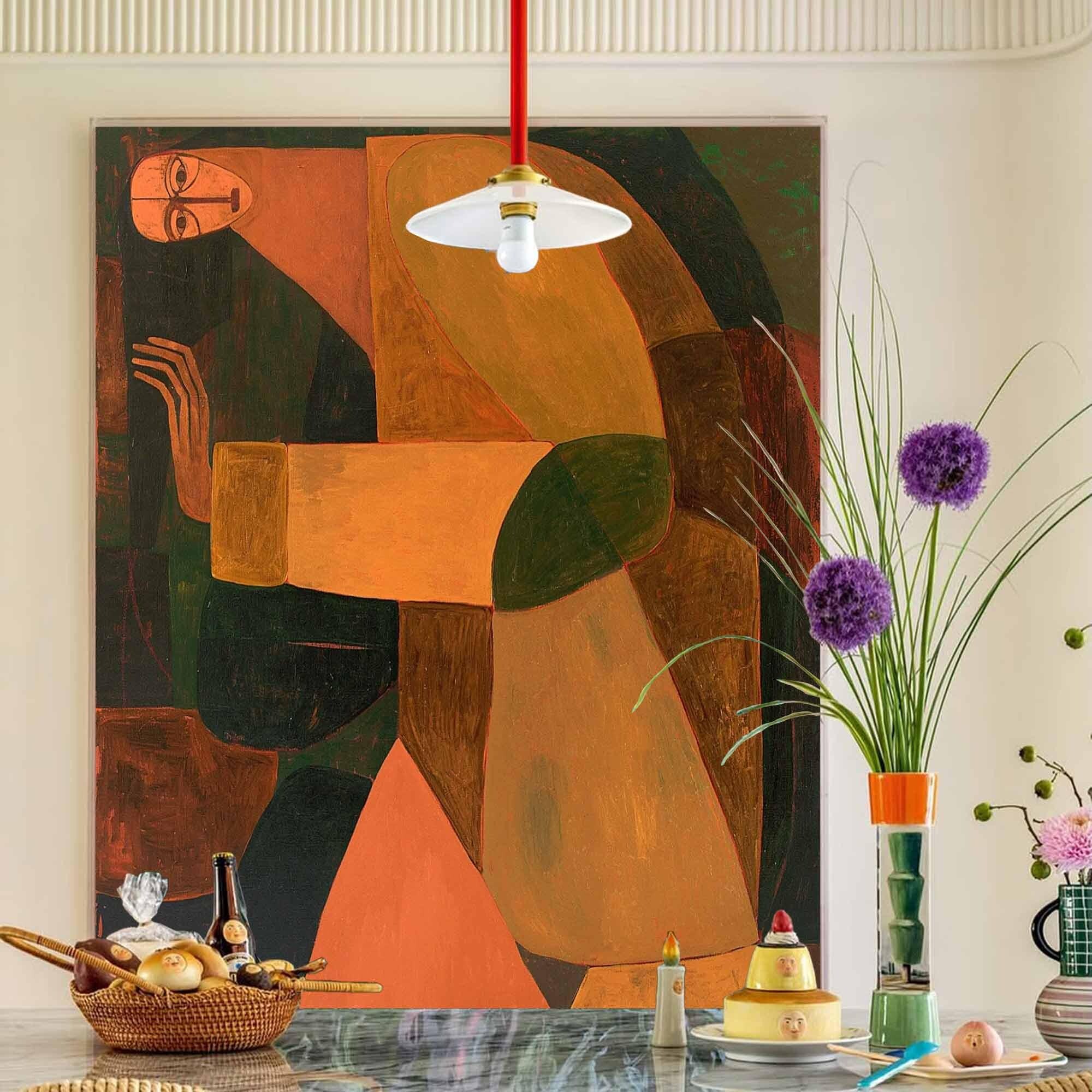 Geometric Muse - Abstract Human Figure Art