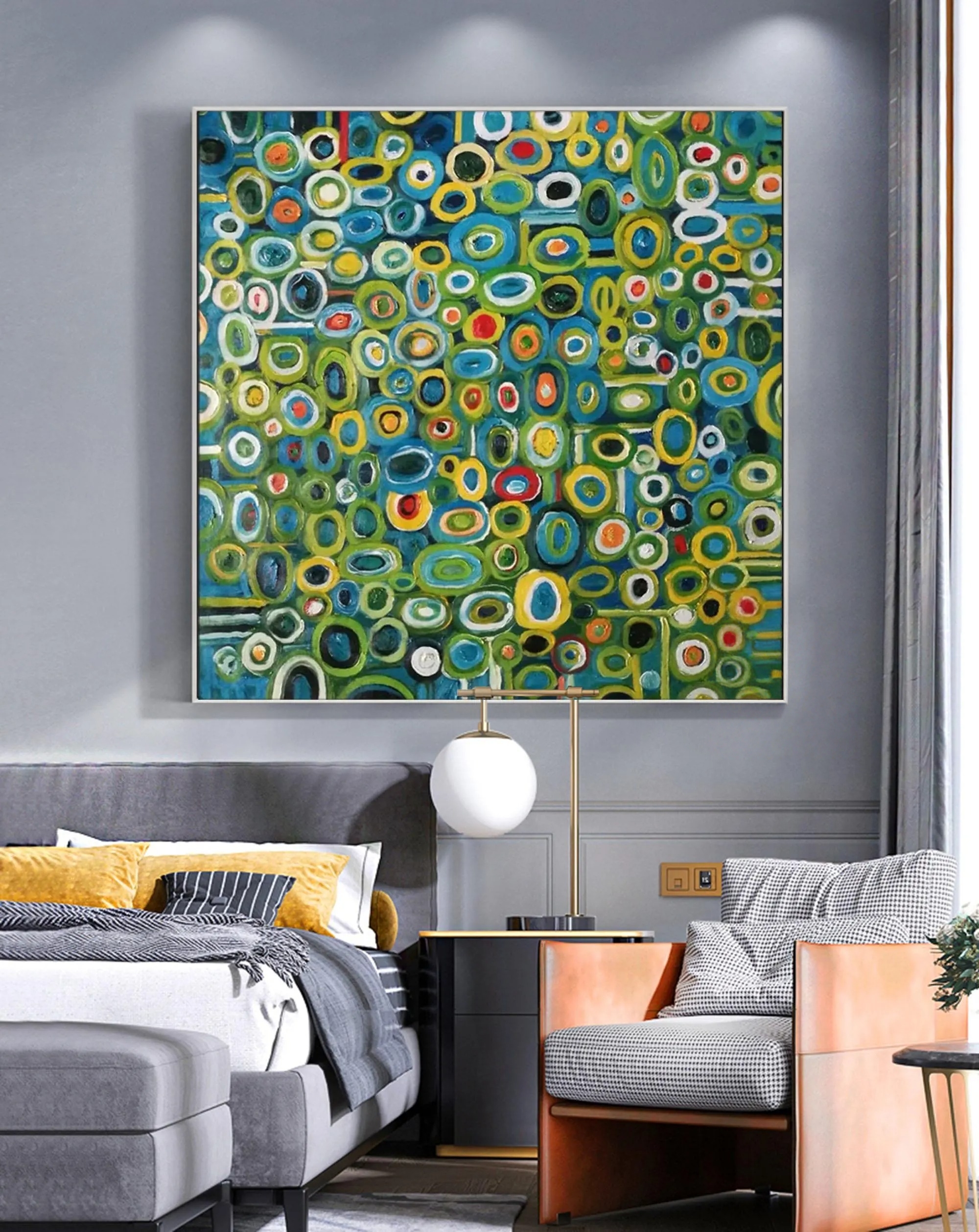 Colorful Circular Symphony