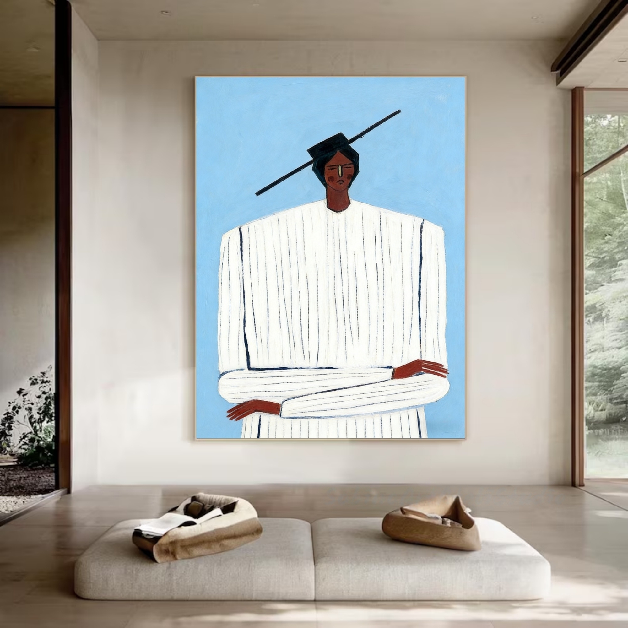 Elegant Stillness in White