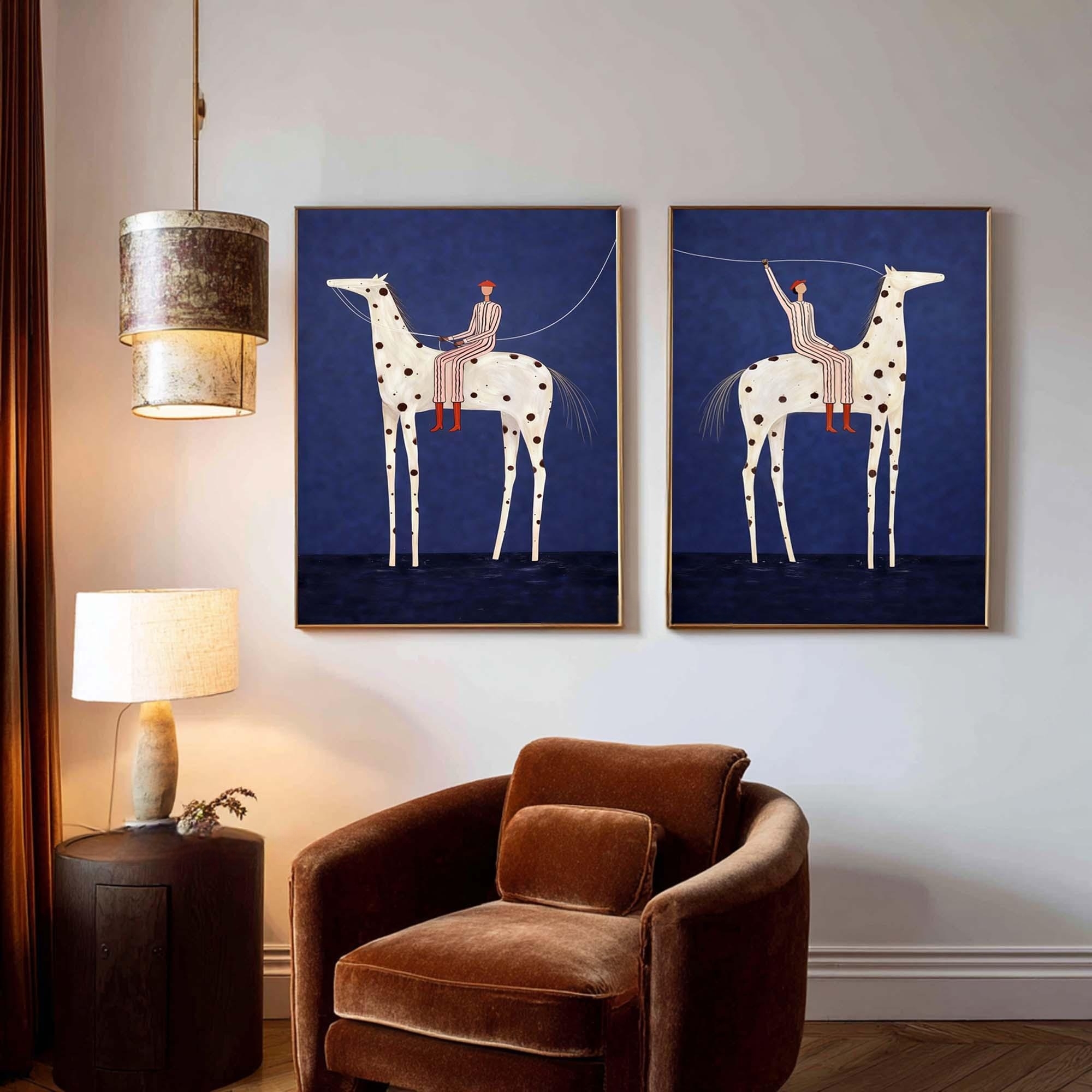 A Whimsical Equestrian Duet