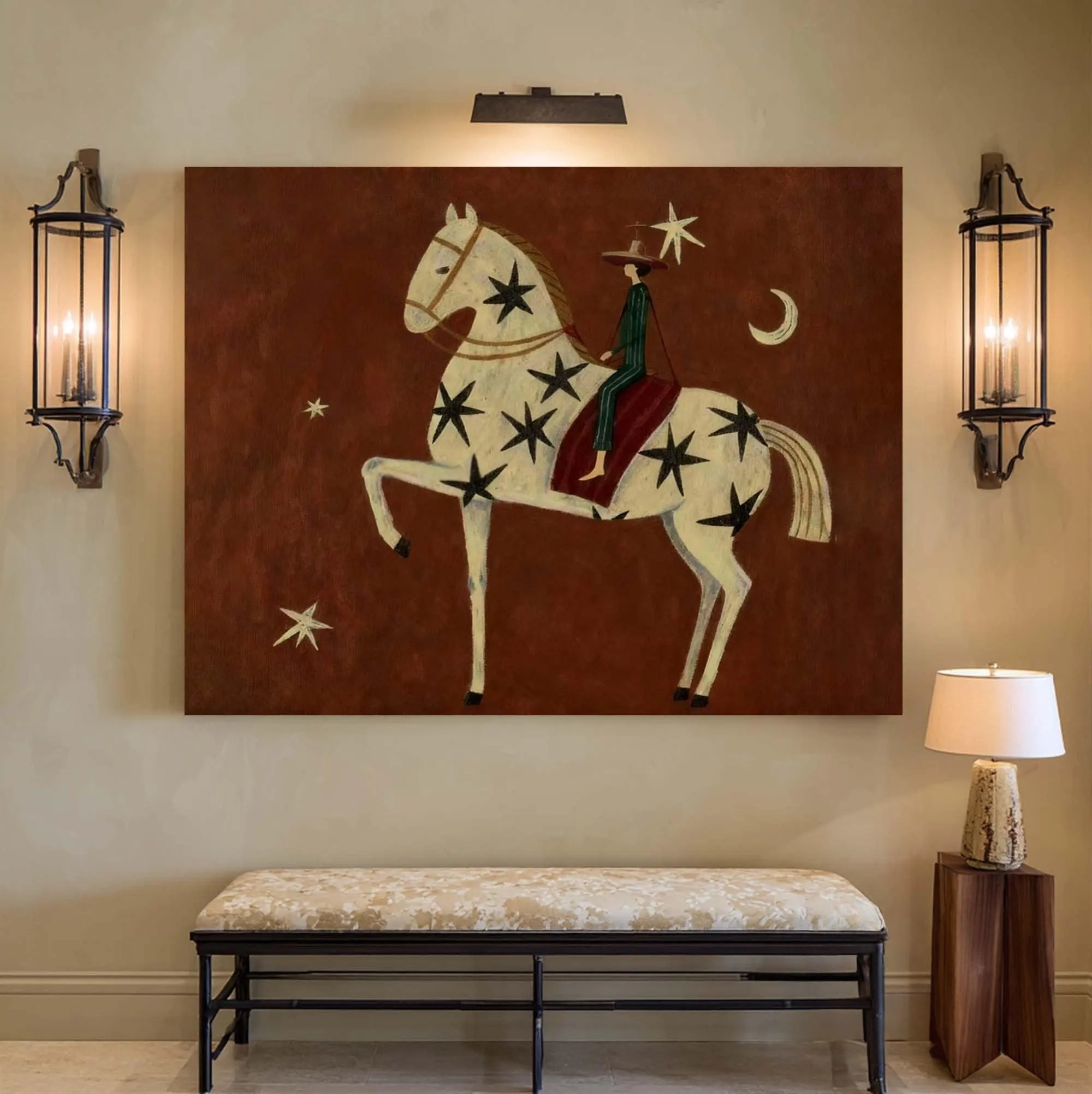The Moon and the Horse