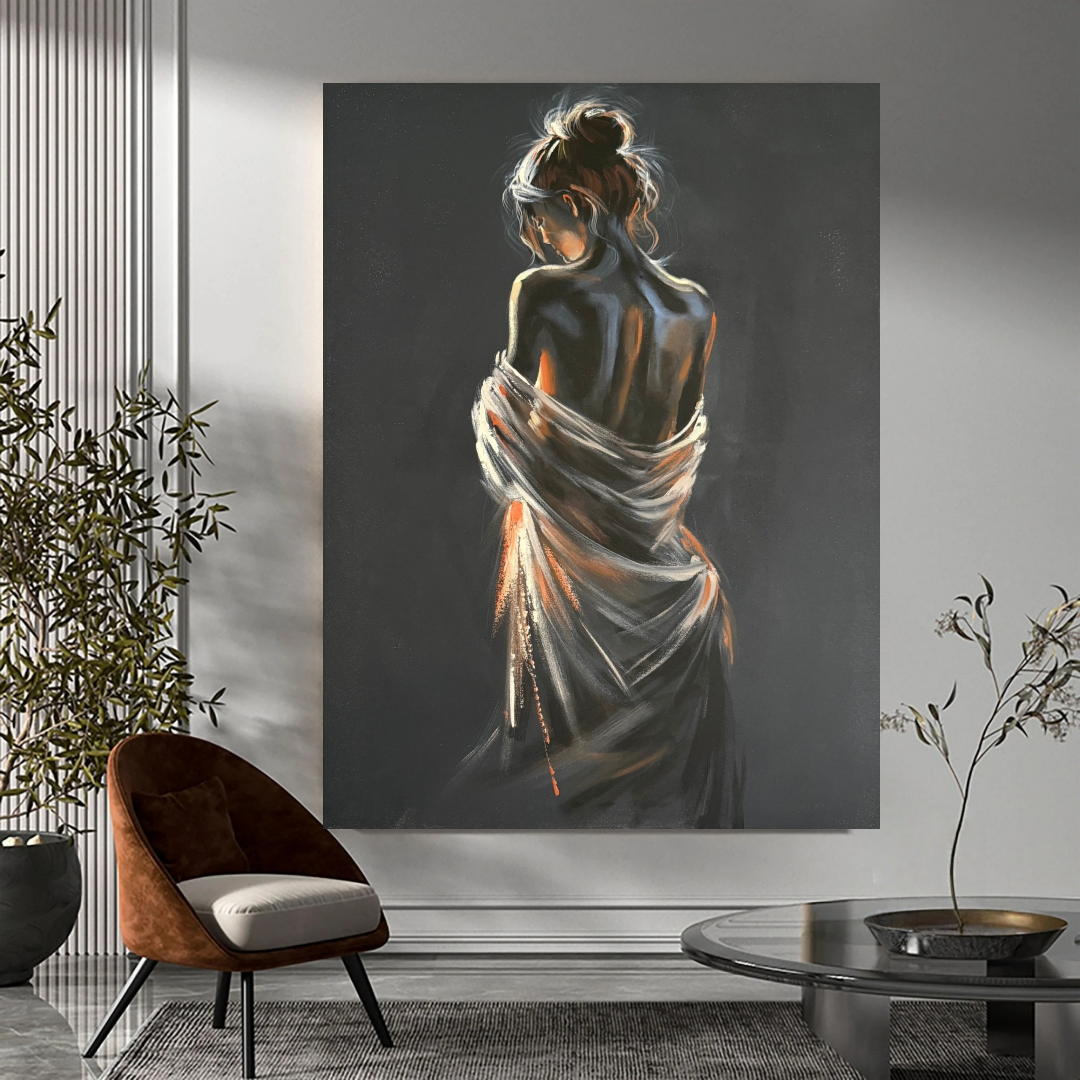 Ethereal Figure in Shadow