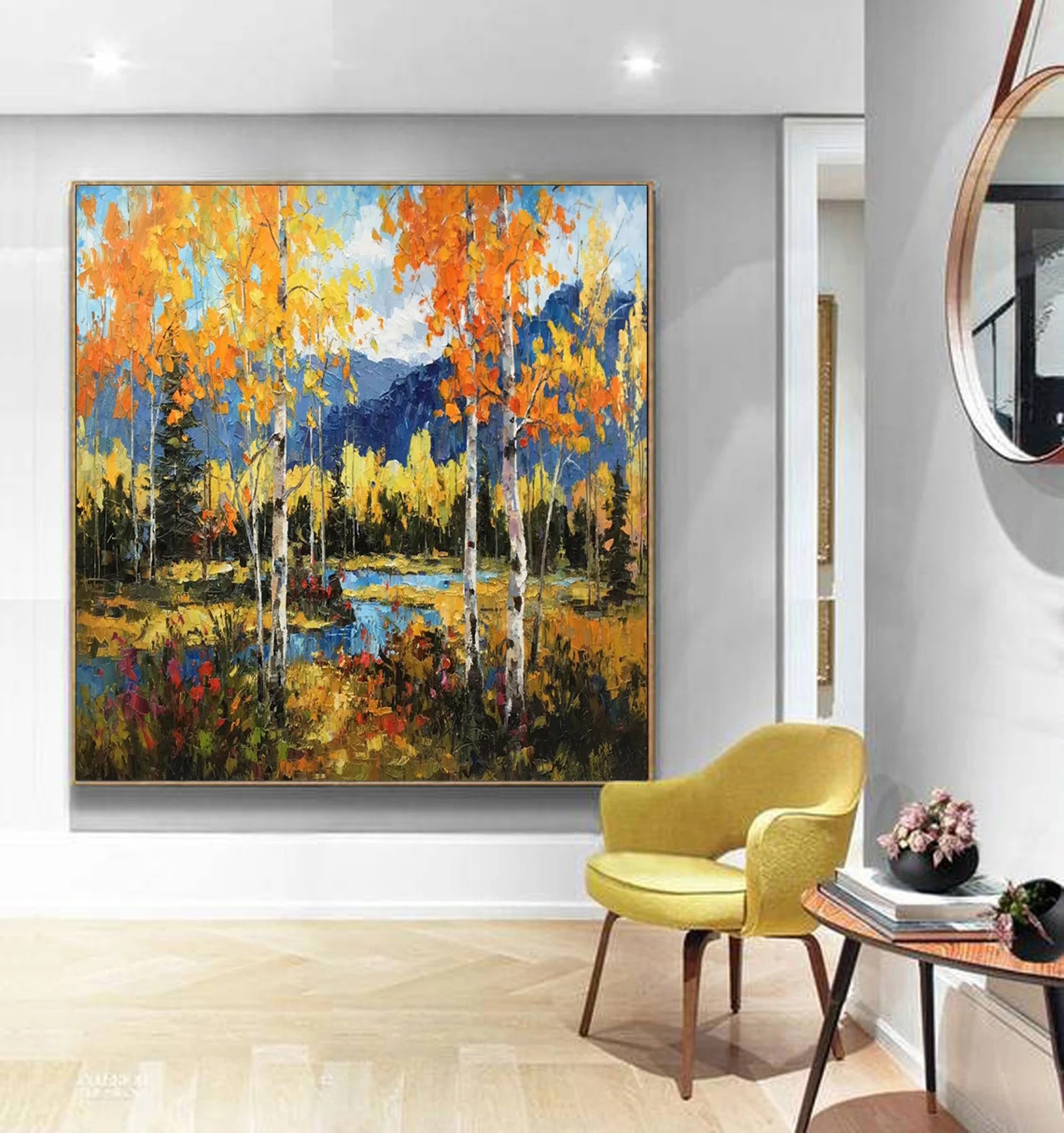 Autumn Forest Splendor Paint