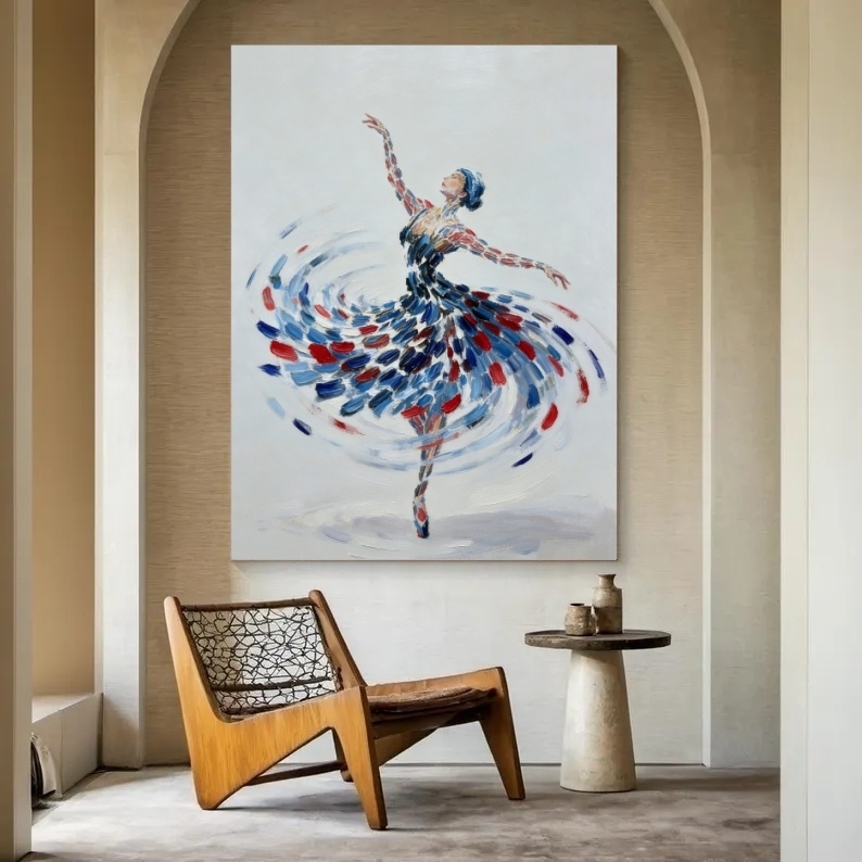 Vivid Ballerina Swirl