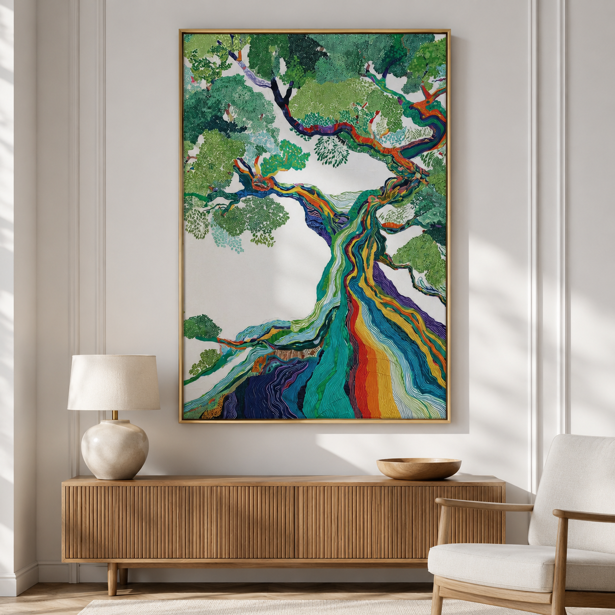 The Colors of Eternal Roots