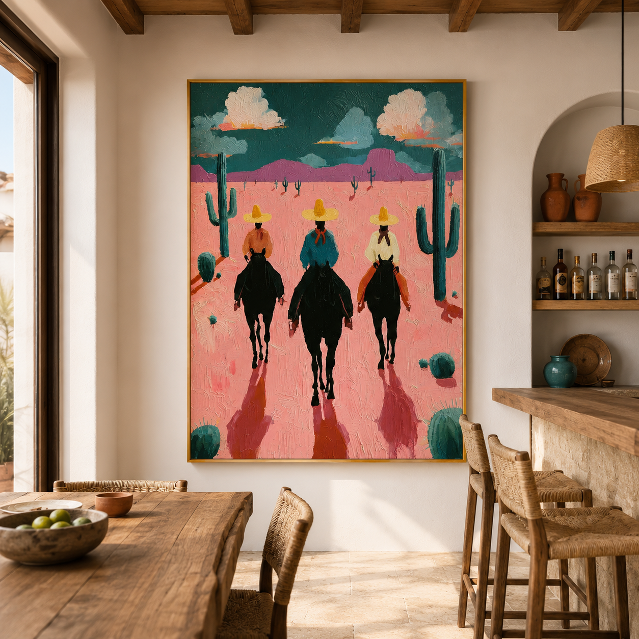  Three Riders in the Southwest