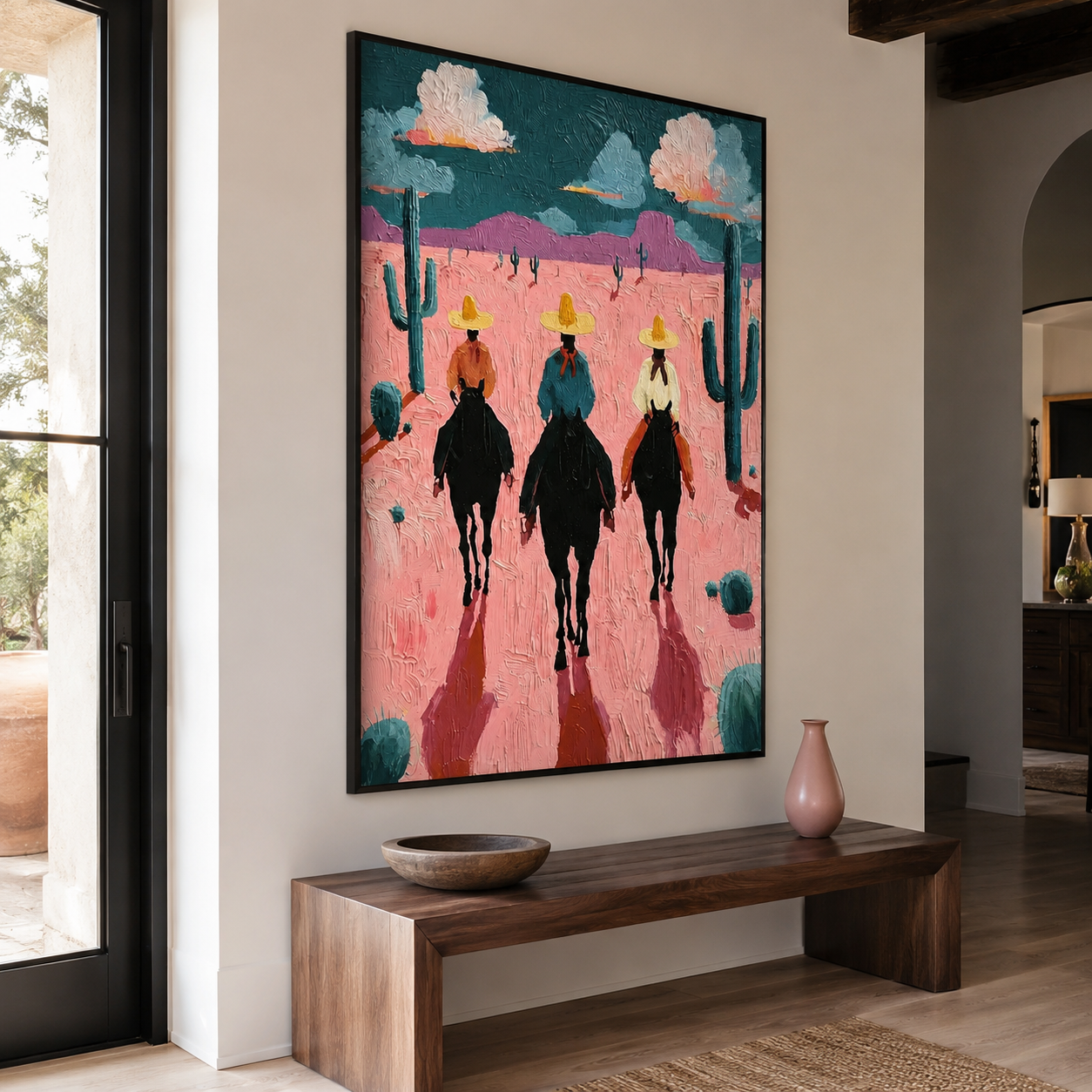  Three Riders in the Southwest
