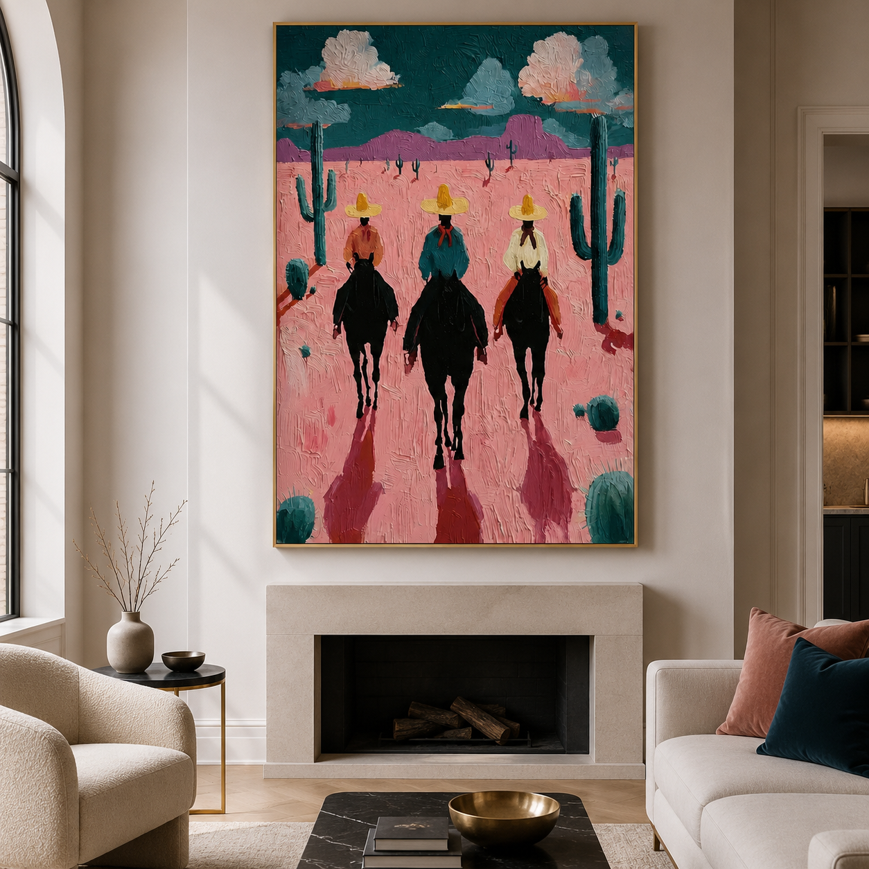  Three Riders in the Southwest
