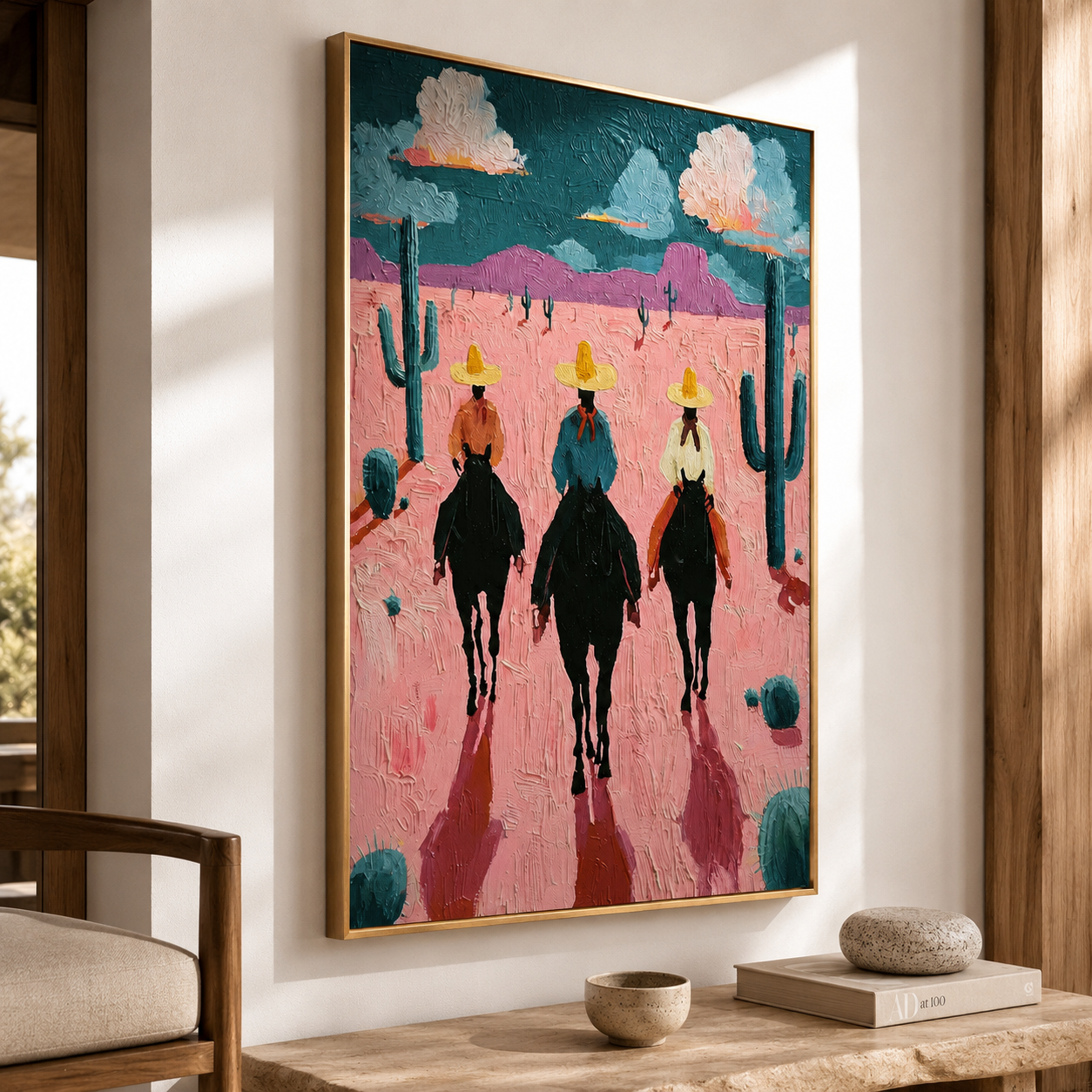  Three Riders in the Southwest