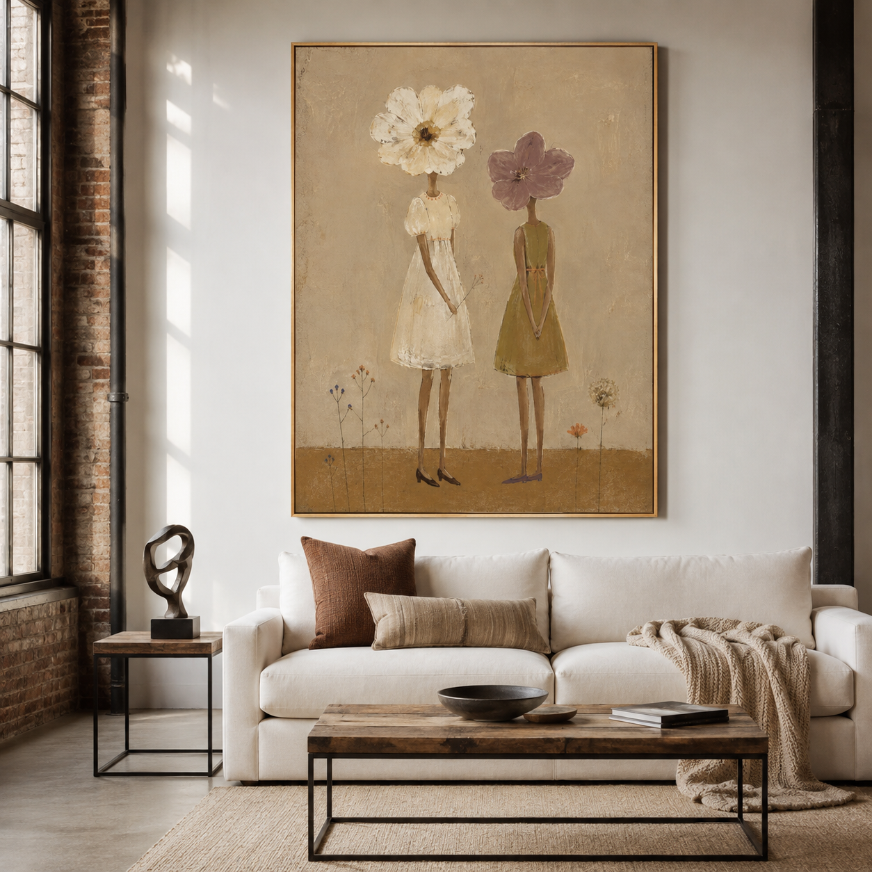 Flower Girl Wall Art | Bloom Sisters