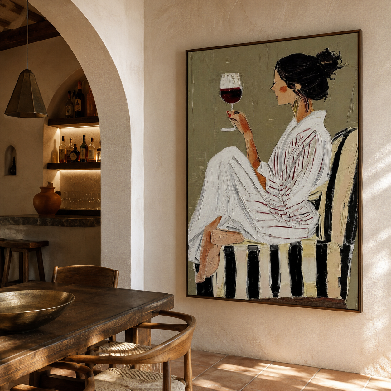 Wine Lover Wall Art | Quiet Pour