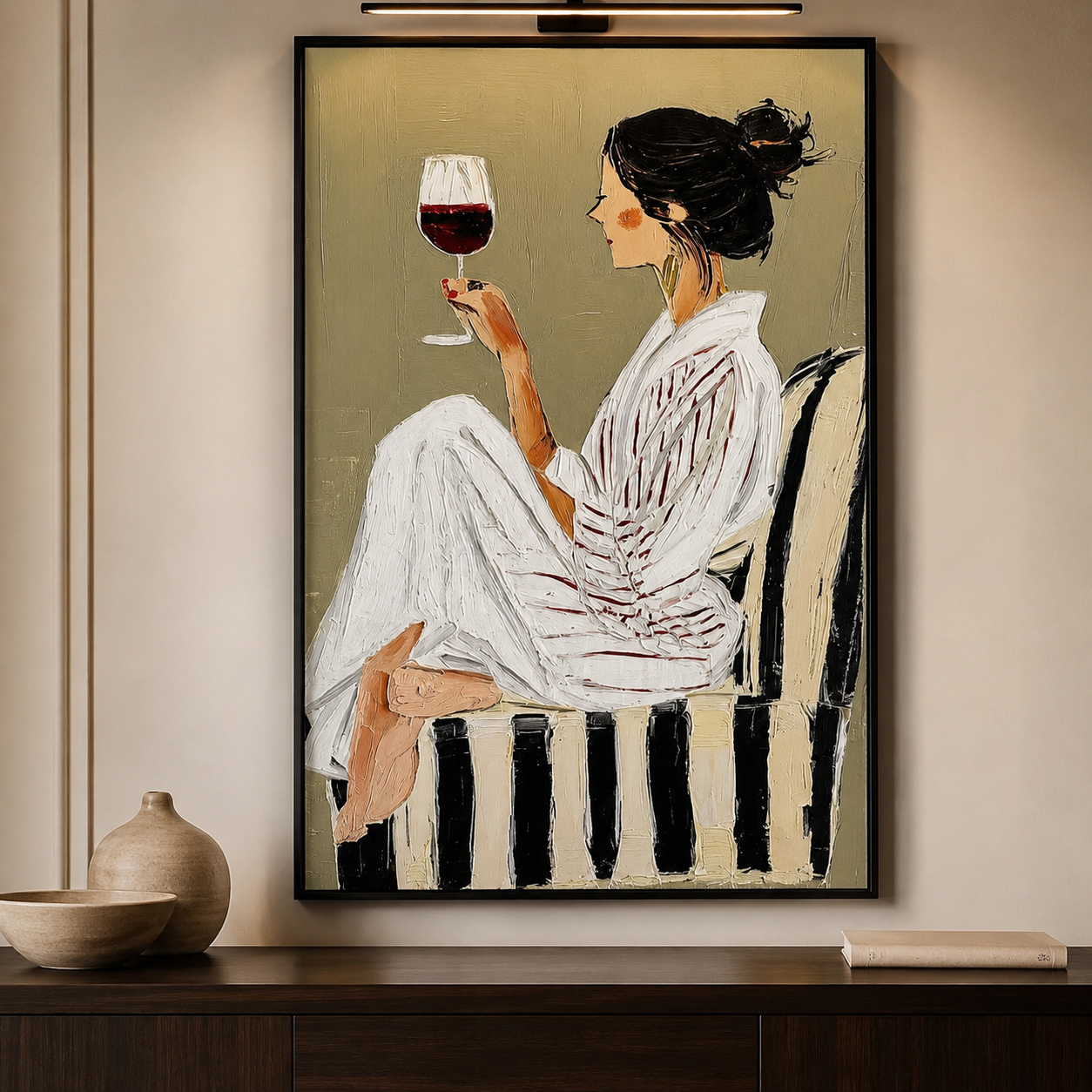 Wine Lover Wall Art | Quiet Pour