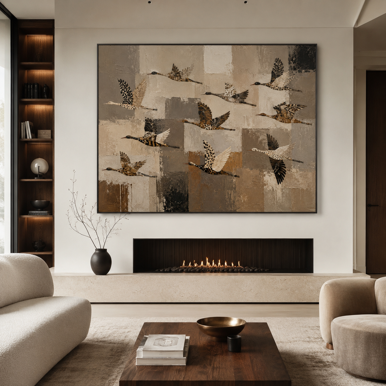 Flying Bird Wall Art 