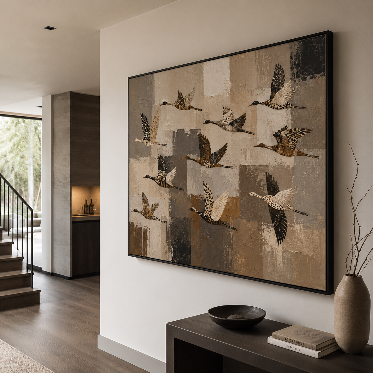 Flying Bird Wall Art 