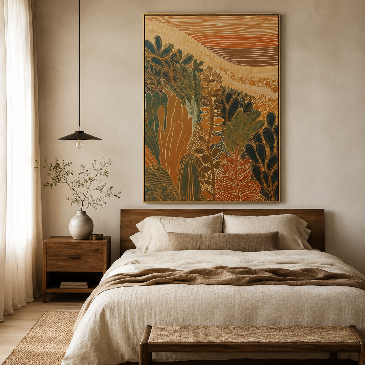 Sunlit Mesa Garden