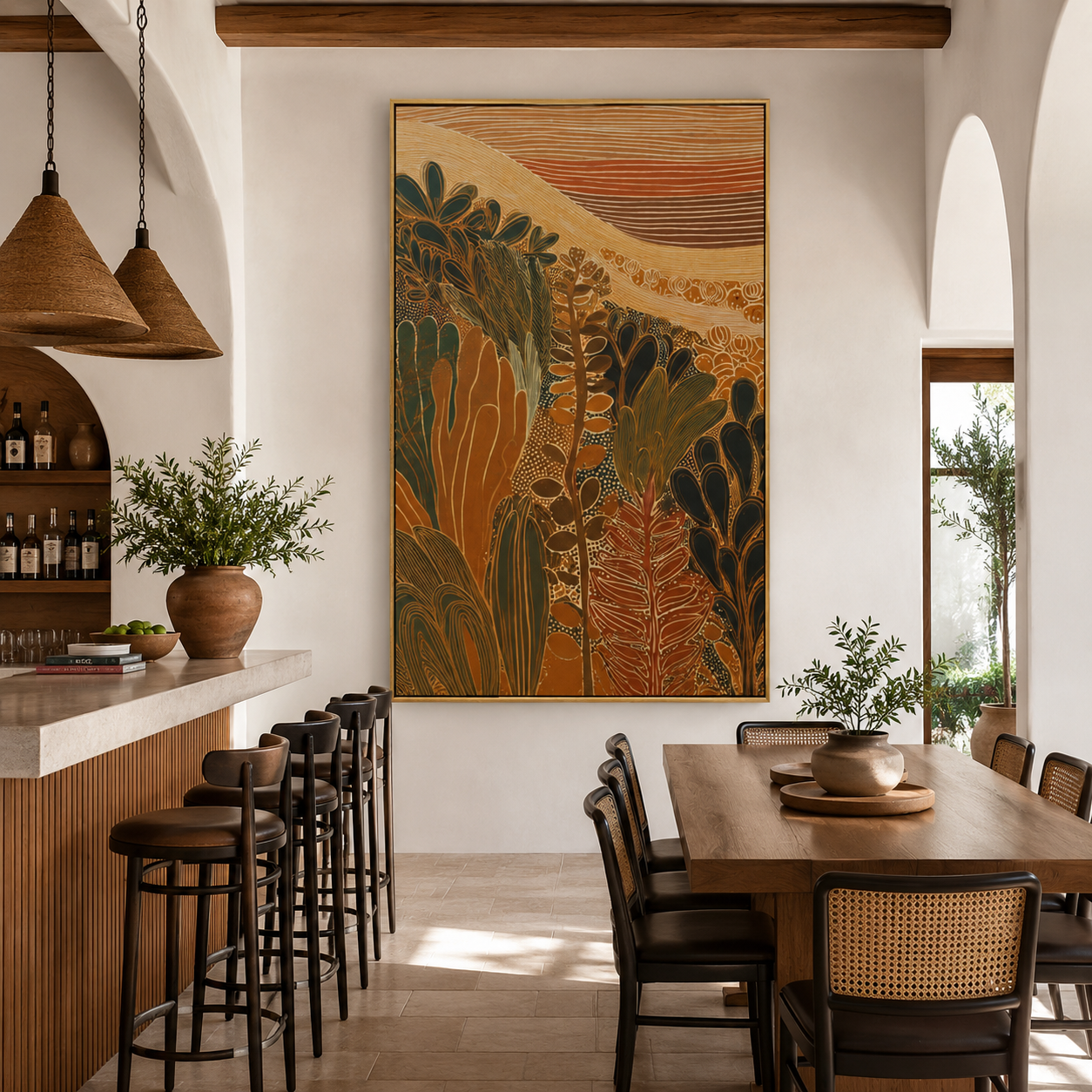 Sunlit Mesa Garden