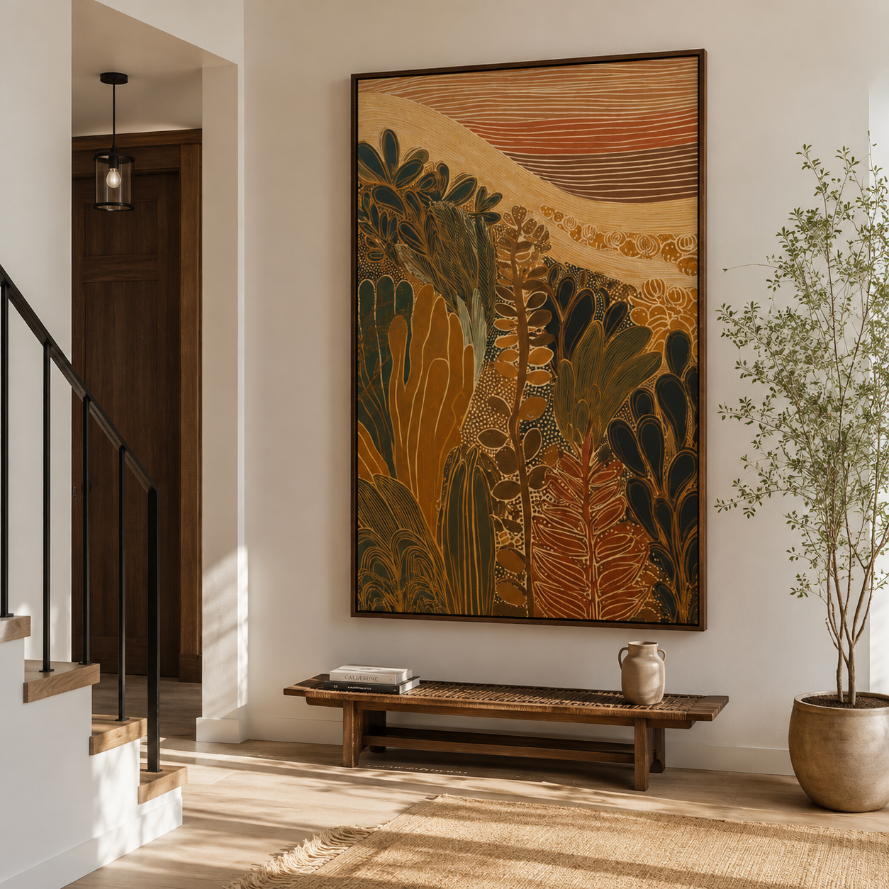 Sunlit Mesa Garden