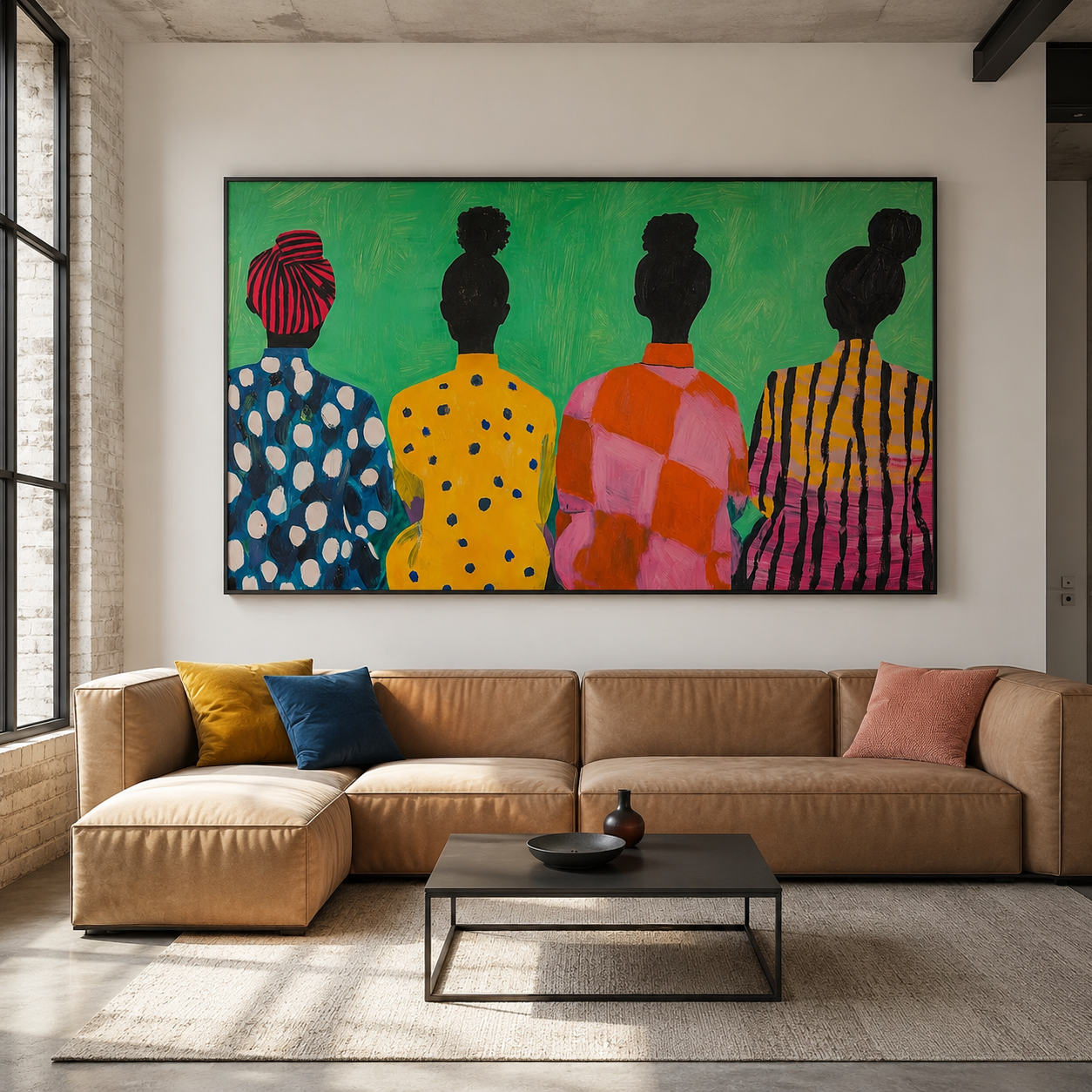 Four Figures in Bloom
