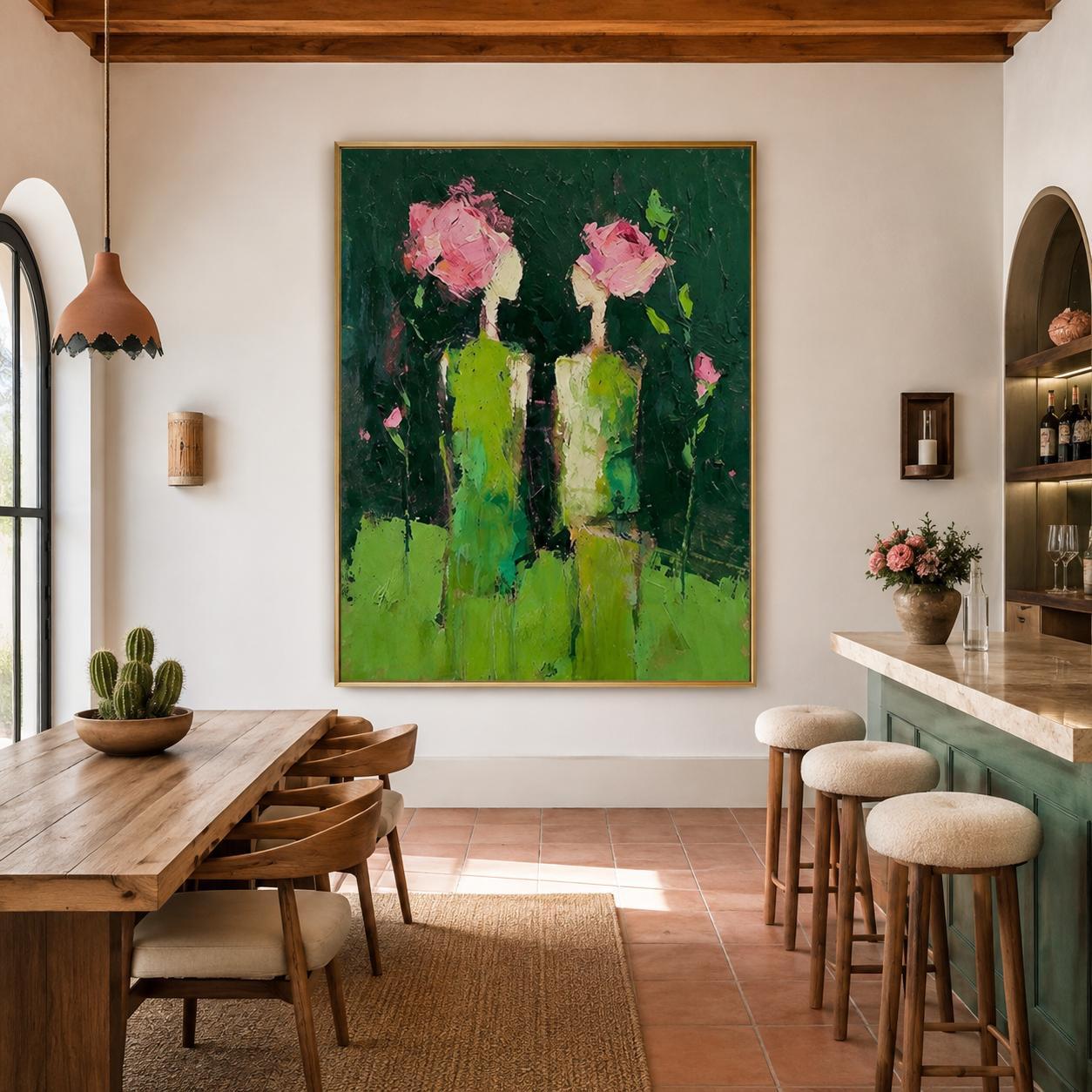 Flower Head Wall Art | Garden of Two