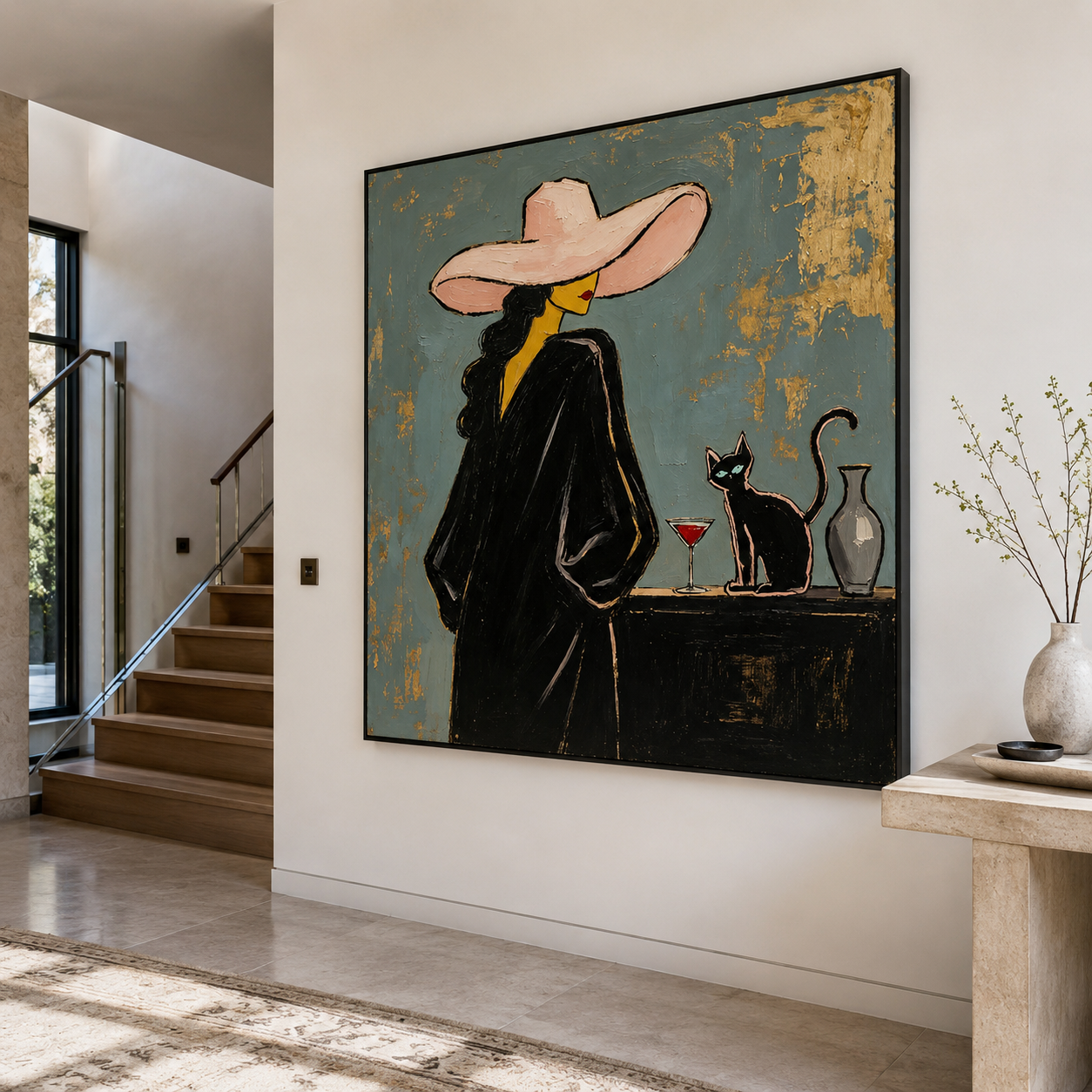 Cowgirl Wall Art | The Cat at Cocktail Hour