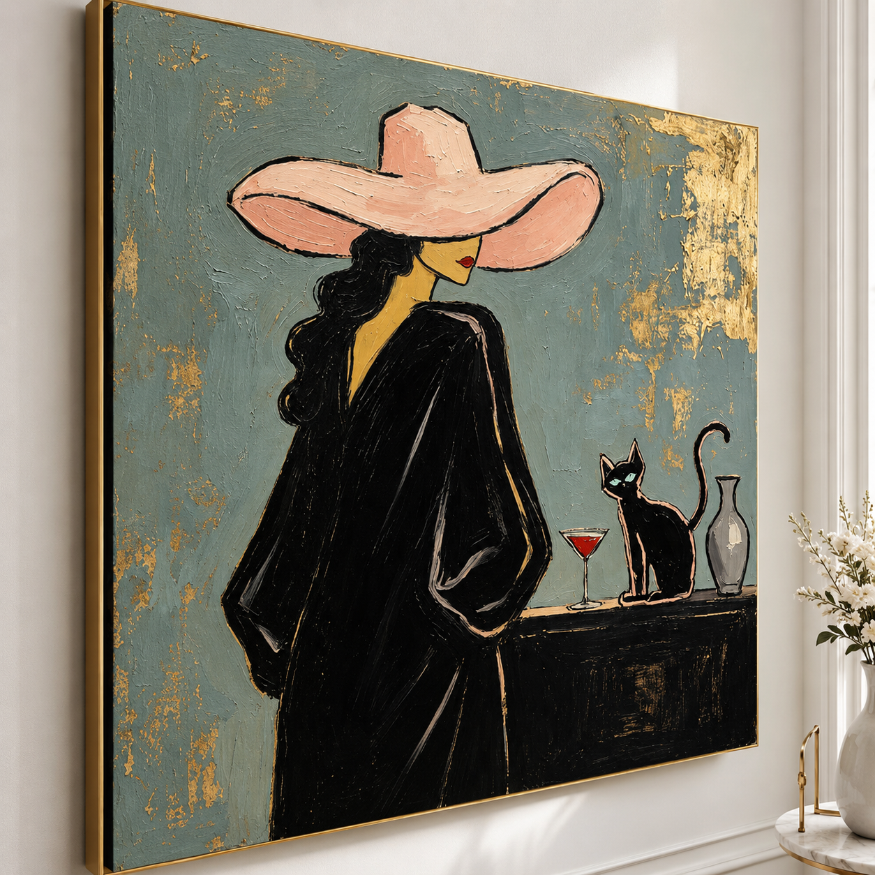Cowgirl Wall Art | The Cat at Cocktail Hour