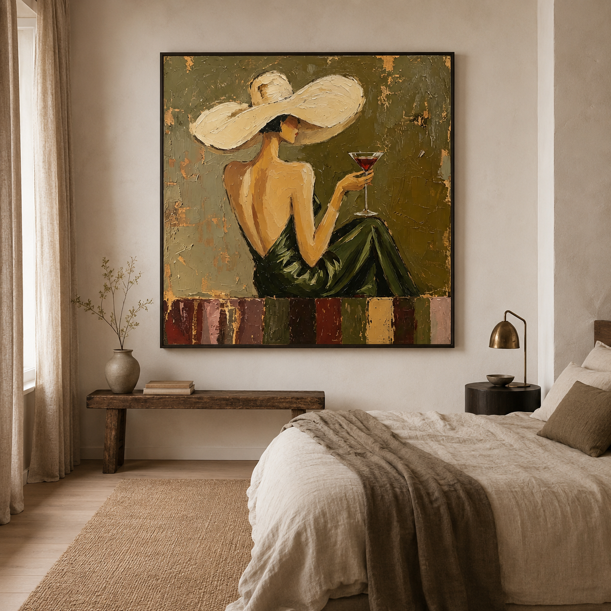 Western Woman Wall Art | Olive Martini Hour