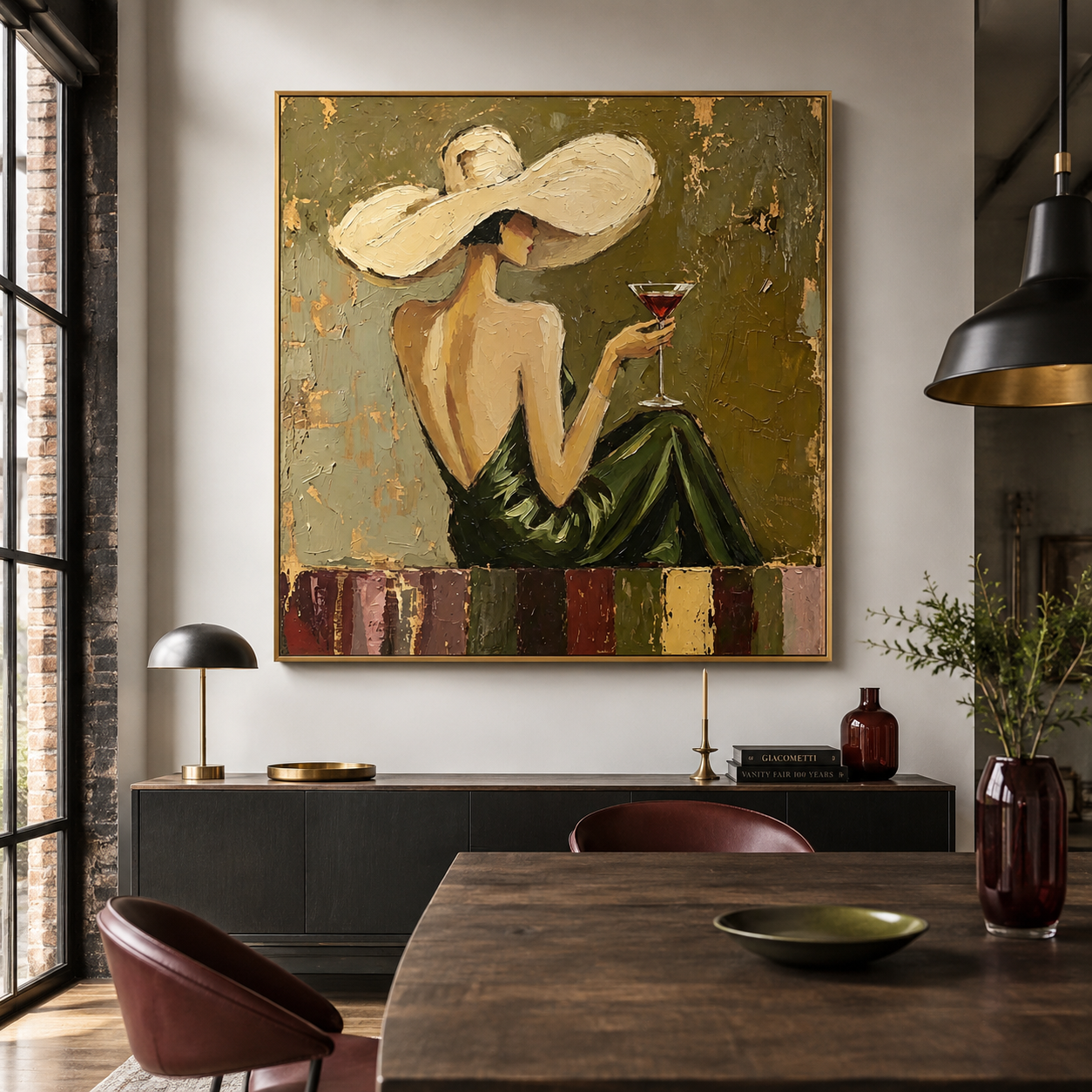 Western Woman Wall Art | Olive Martini Hour