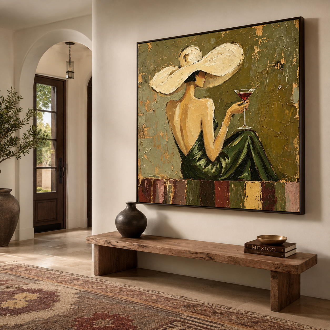 Western Woman Wall Art | Olive Martini Hour
