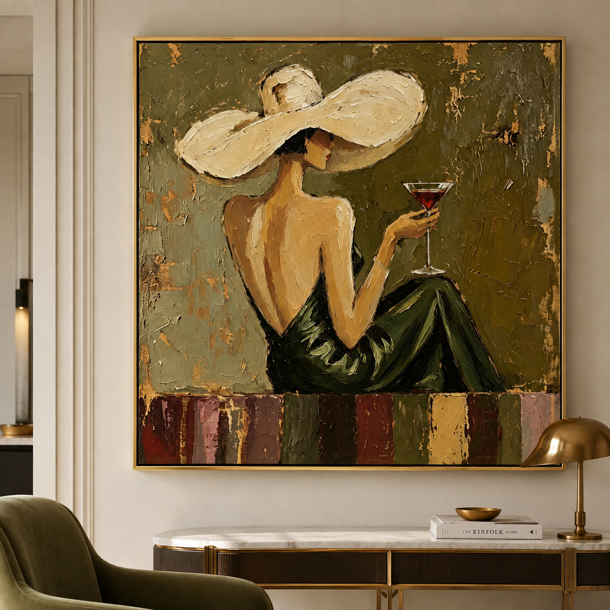 Western Woman Wall Art | Olive Martini Hour