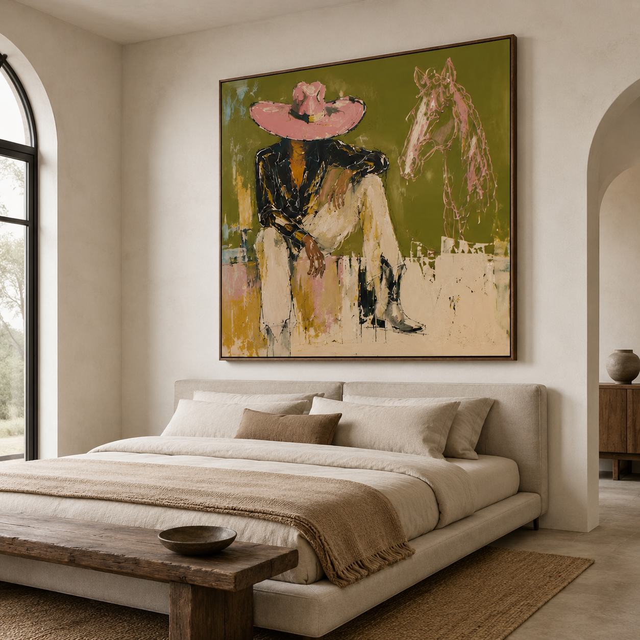 Equestrian Woman Painting | Quiet Confidence