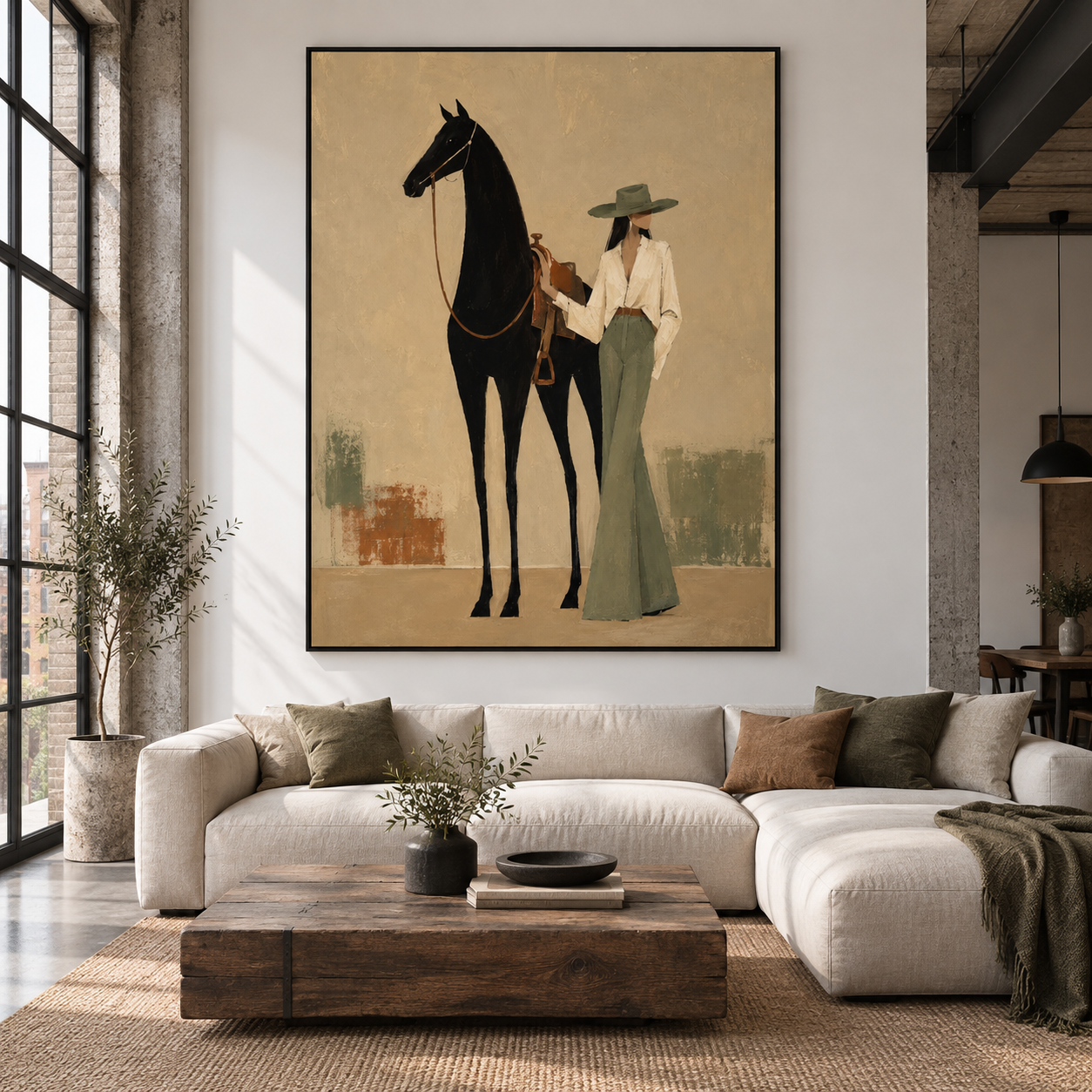 The Quiet Horsewoman