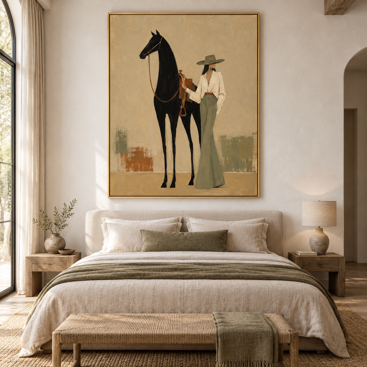 The Quiet Horsewoman