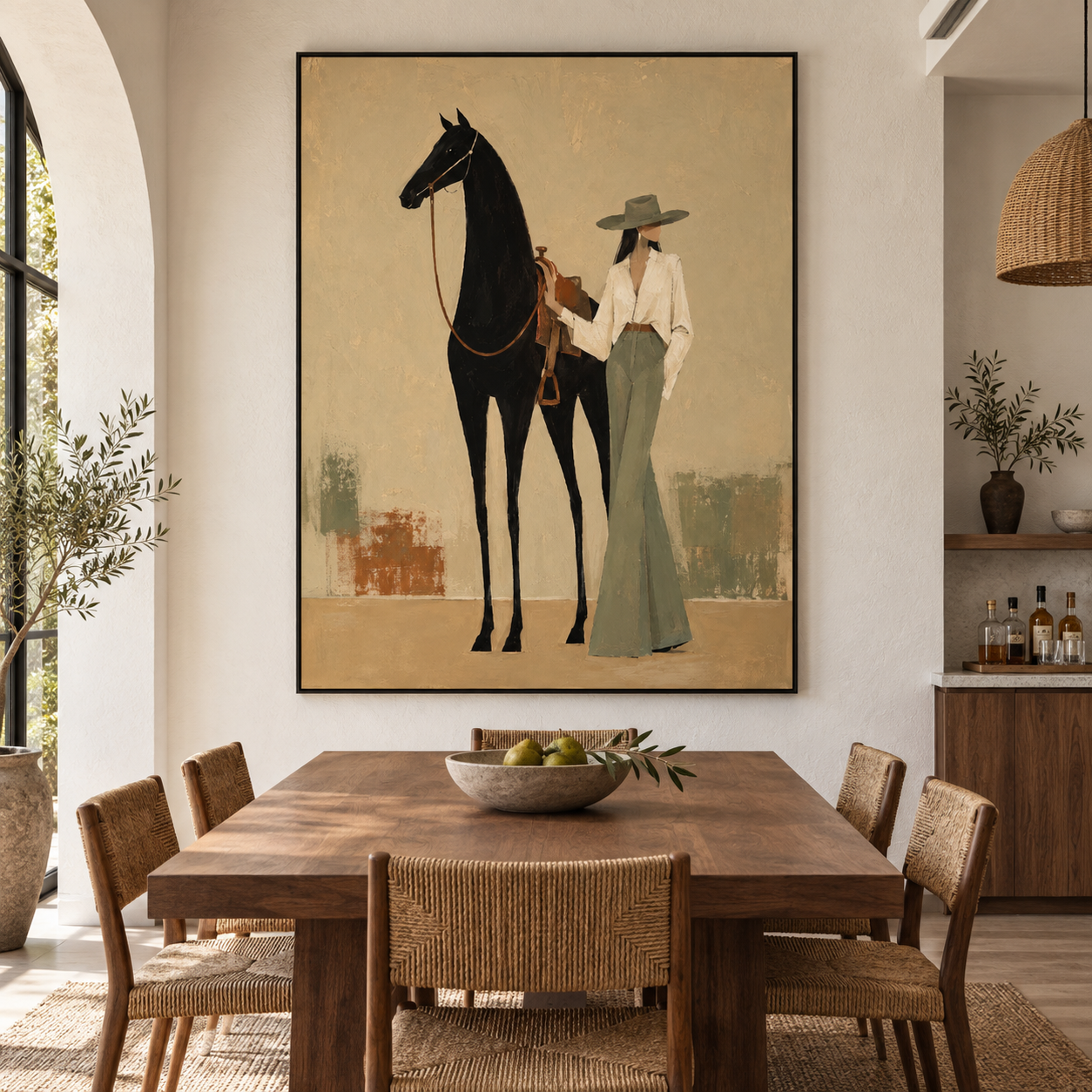 The Quiet Horsewoman