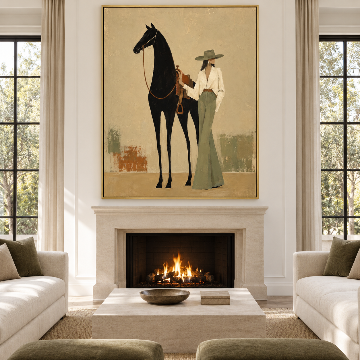 The Quiet Horsewoman